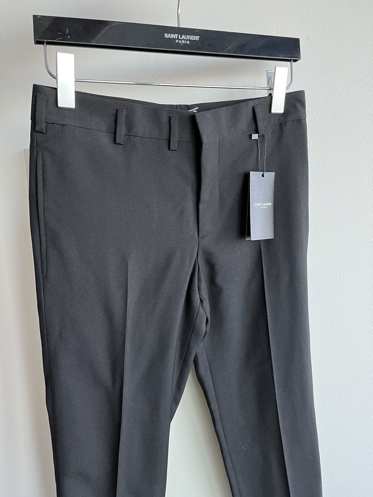 Hedi Slimane × Saint Laurent Paris × Yves Saint Laurent Super Rare Saint Laurent Hedi Slimane Tux Pant Brand New Size US 26 / EU 42 - 10 Thumbnail