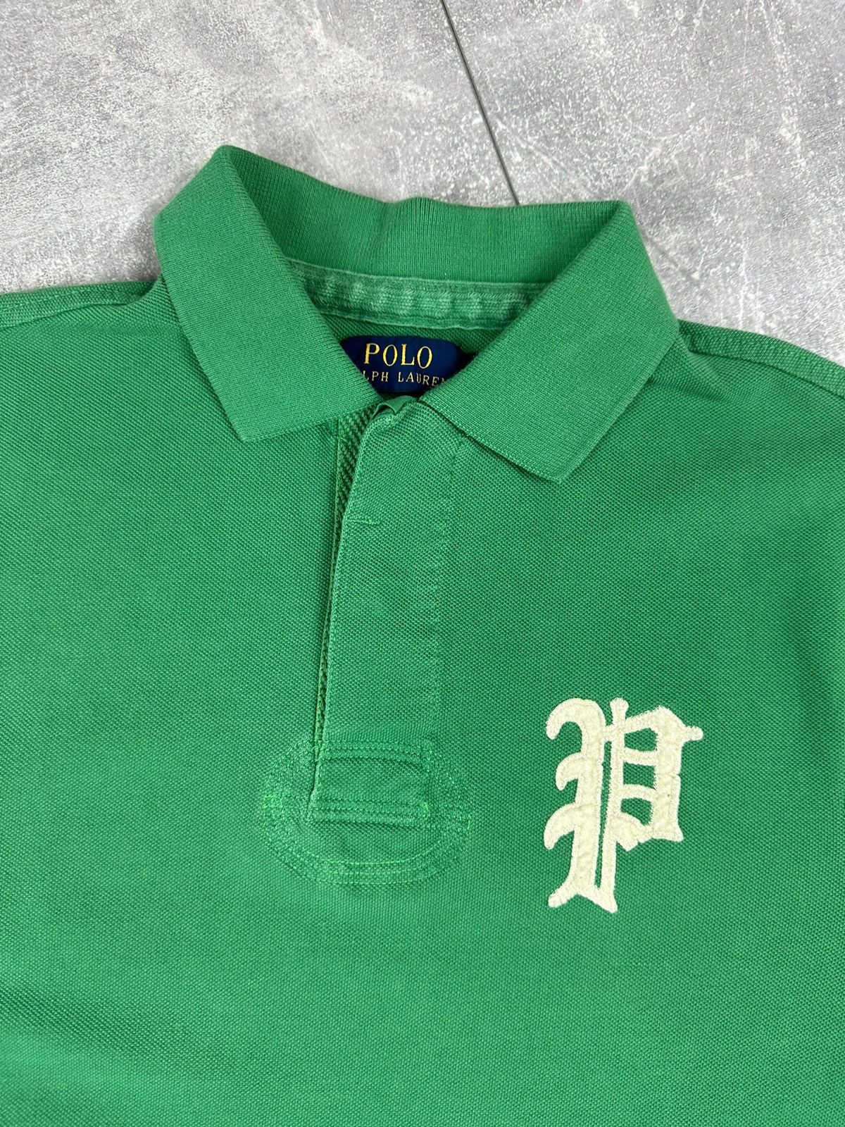 Polo Ralph Lauren Polo Ralph Lauren Y2K Overprint Logo Polo T-Shirt Size US S / EU 44-46 / 1 - 6 Thumbnail