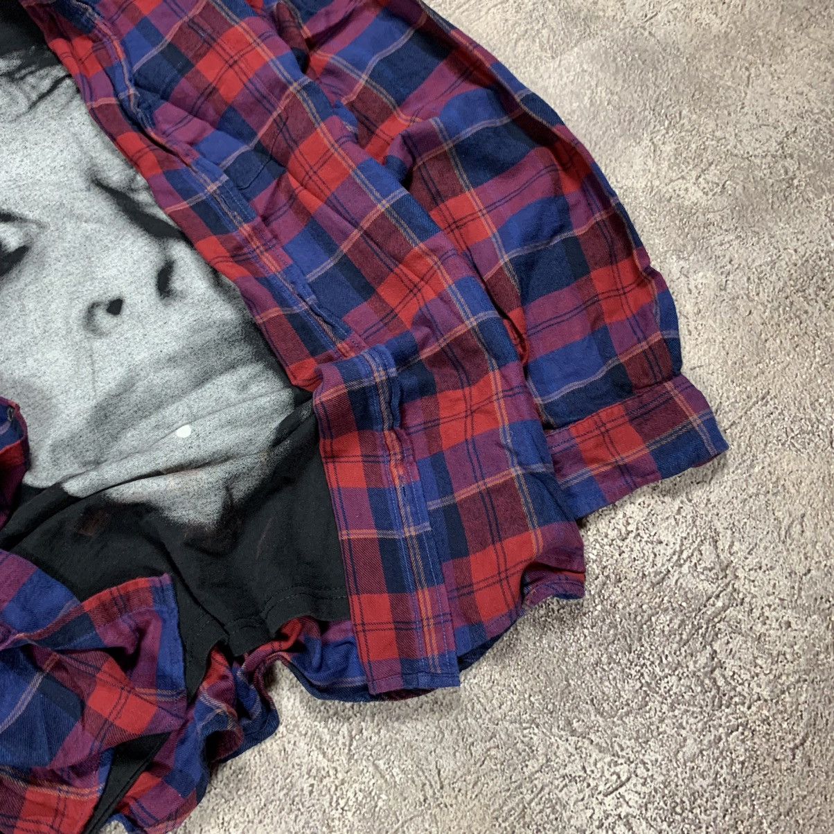 Vintage Vintage 90s Plaid Shirt Graphic Streetwear Grunge Baggy XL Size US XL / EU 56 / 4 - 3 Thumbnail