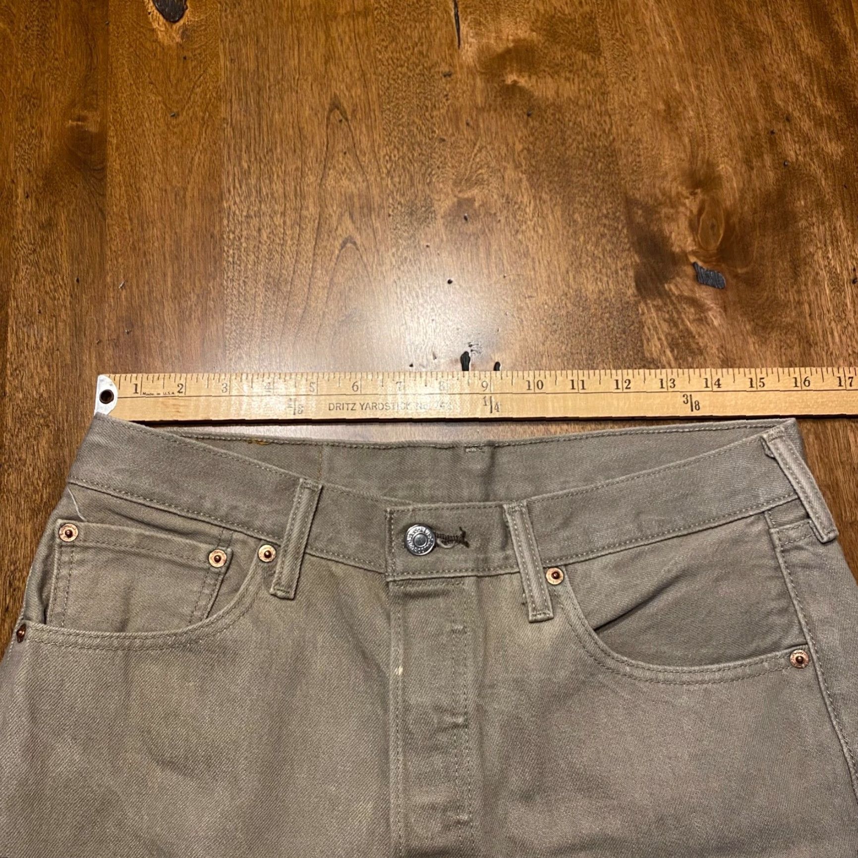 Levi's VINTAGE Levi's Jeans Men's 32x29 Straight Leg Cotton Brown Fall Spring Summer Winter Classic Outdoor Chic Size US 32 / EU 48 - 6 Thumbnail