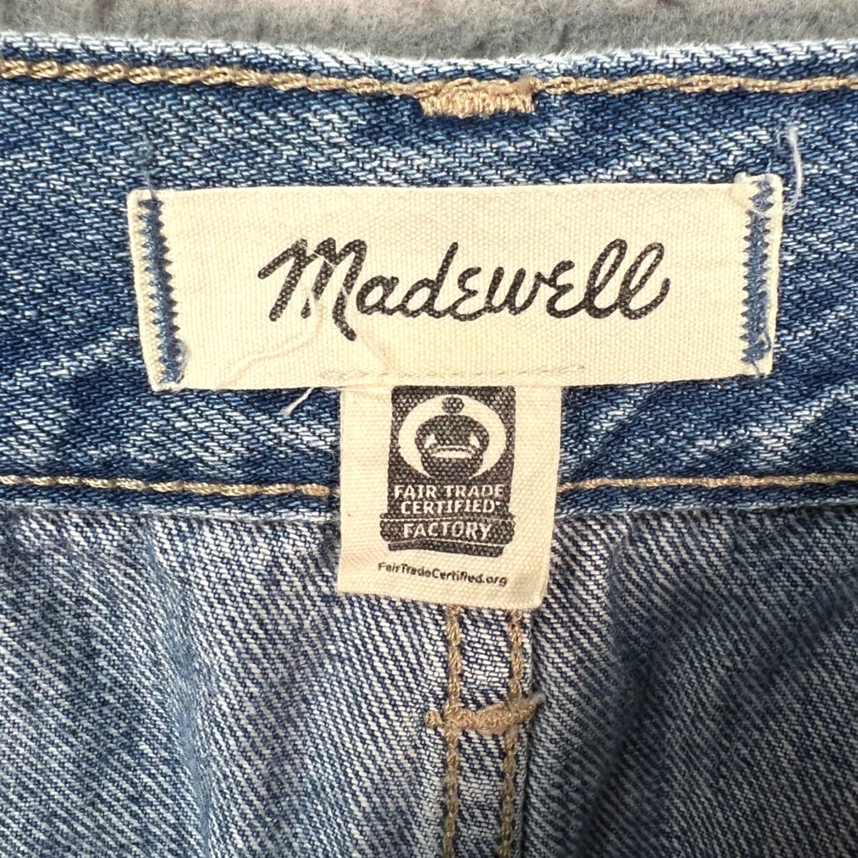 Madewell Madewell Jeans Baggy Tapered Denim Cargo 90s Vintage Men's Womens 30 Blue Size 30" / US 8 / IT 44 - 3 Thumbnail