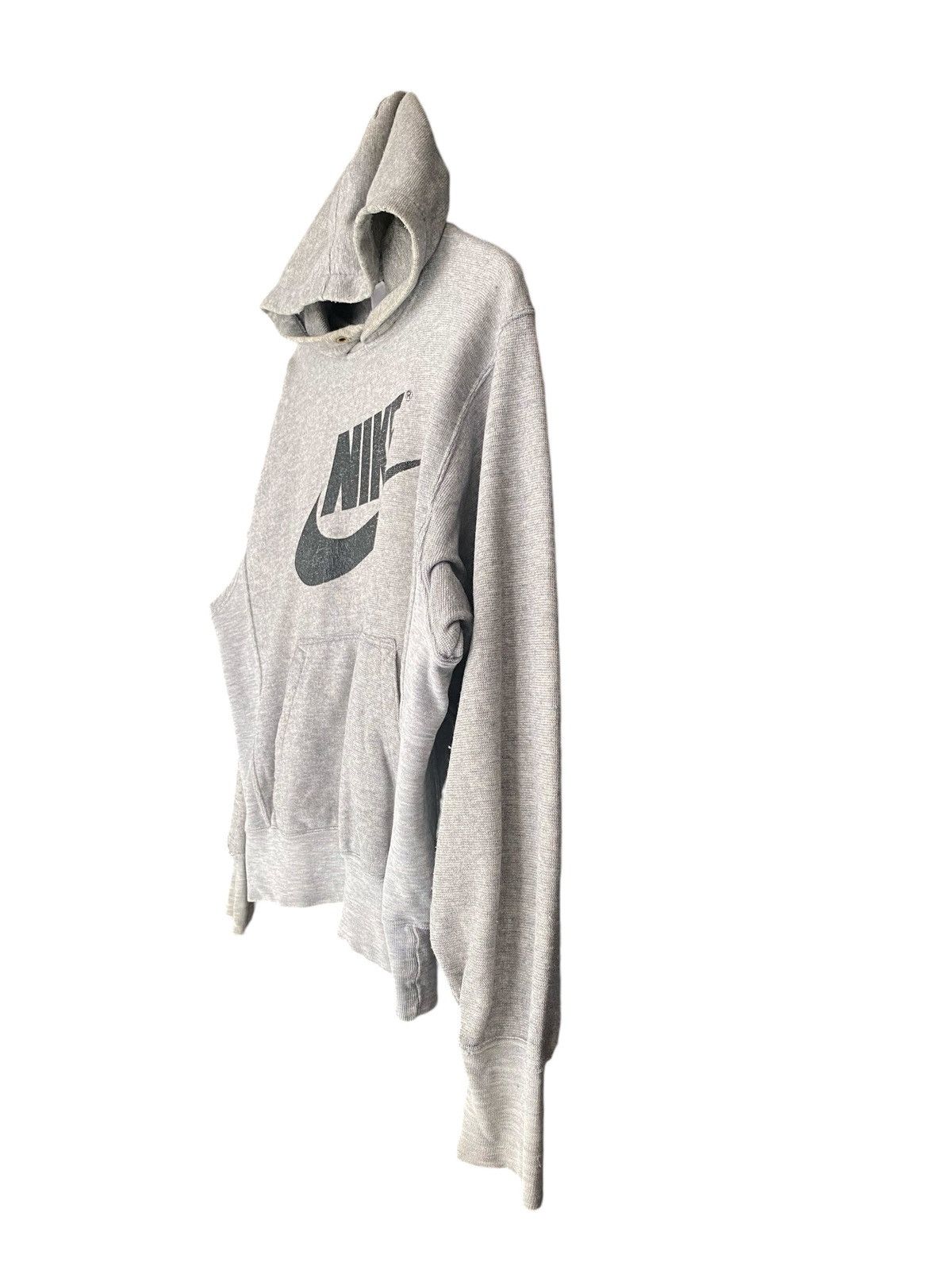 Vintage Vintage 90s NIKE Grey Tag Hoodie Sweatshirt Size US M / EU 48-50 / 2 - 8 Thumbnail