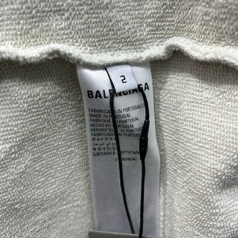 Balenciaga Balenciaga Make old duct tape coke waves white hoodie Size US L / EU 52-54 / 3 - 6 Thumbnail