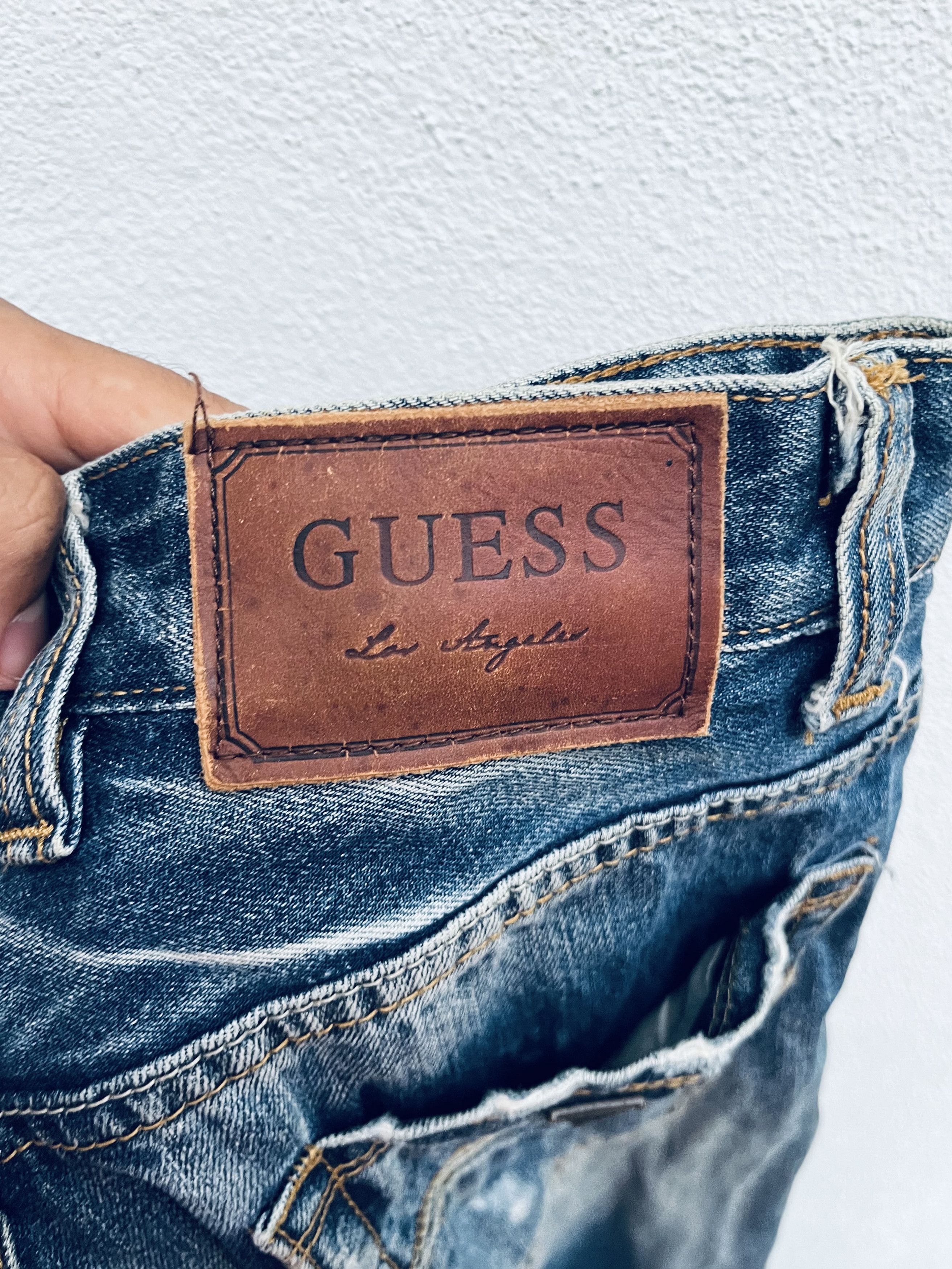 Japanese Brand × Vintage Vintage Guess Distressed Designer Fashion Style Size US 29 - 10 Thumbnail