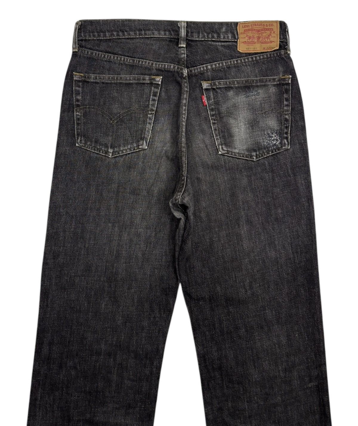 Levi's × Levi's Vintage Clothing 🔥VINTAGE LEVIS 503 JAPAN BLACK DISTRESSED DENIM JEAN Size US 32 / EU 48 - 6 Thumbnail