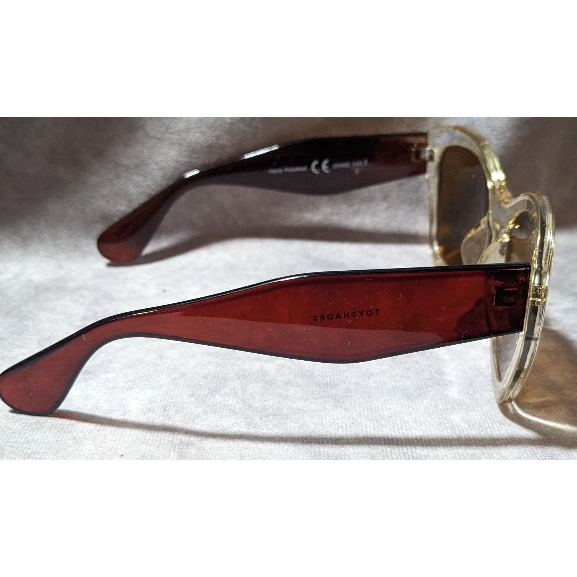 Other Toyshades Retro Cateye Earth Tone Sunglasses Size ONE SIZE - 2 Thumbnail