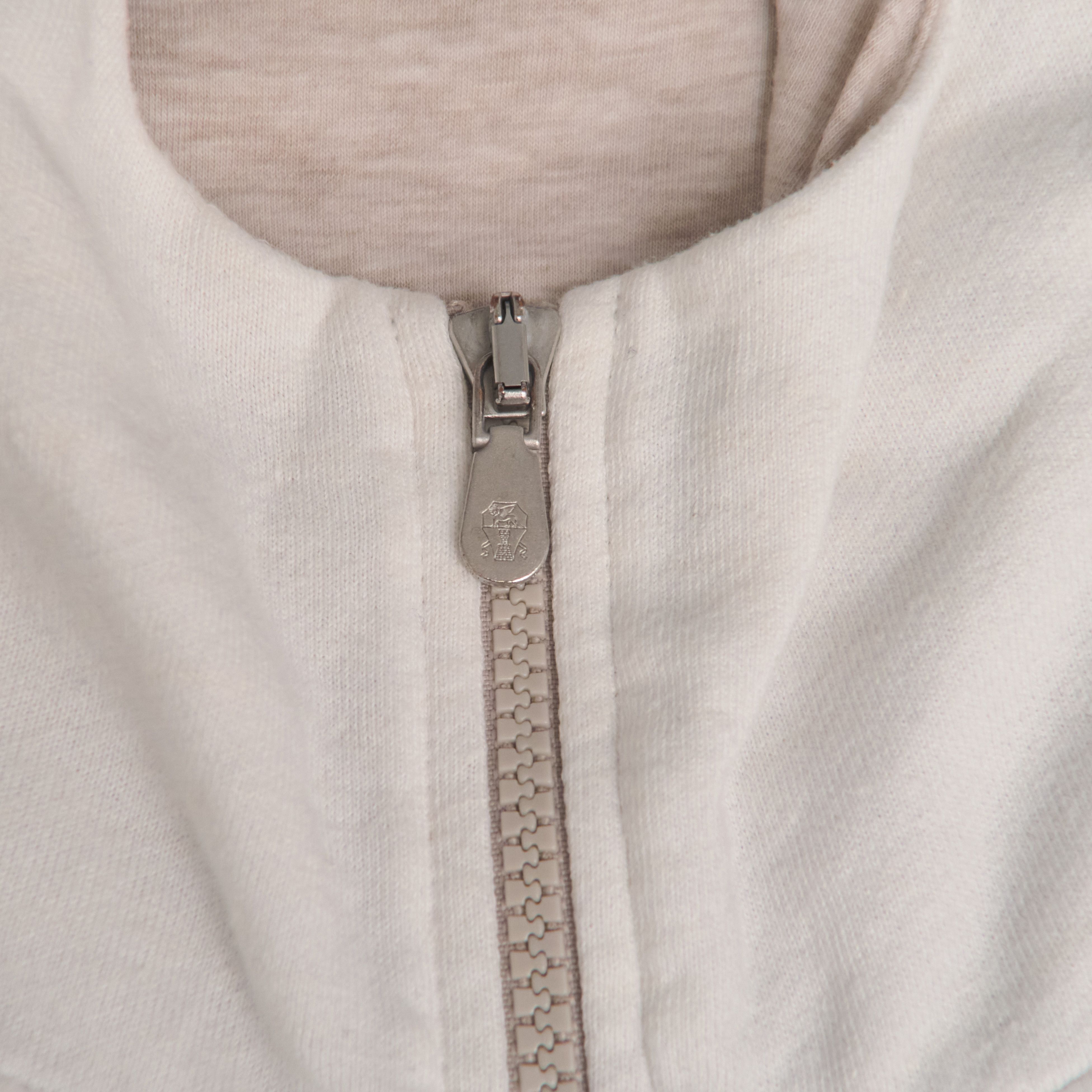 Brunello Cucinelli BRUNELLO CUCINELLI LINEN/COTTON LOGO HOODIE Size US L / EU 52-54 / 3 - 5 Thumbnail