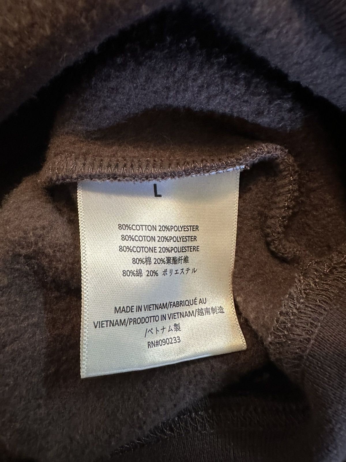 Essentials FOG Essentials Maroon Large Crew Sweater Cotton Size US L / EU 52-54 / 3 - 6 Thumbnail