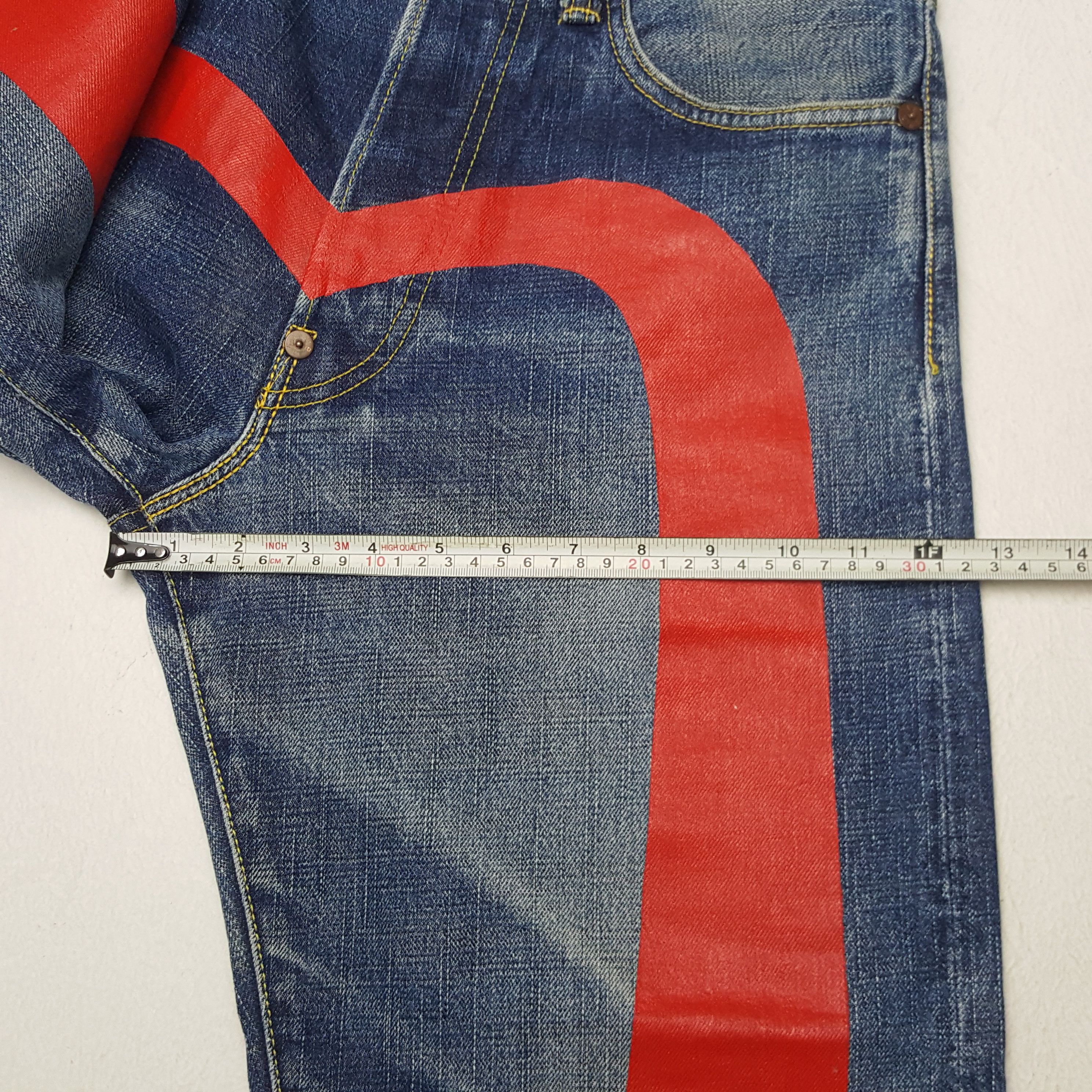 Evisu Vintage Evisu Paris Selvedge Custom Daicock Denim Jeans Size US 28 / EU 44 - 9 Thumbnail