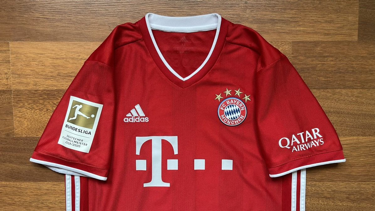 Adidas × Vintage BAYERN ADIDAS 2020/2021 FOOTBALL HOME JERSEY #9 LEWANDOWSKI Size US M / EU 48-50 / 2 - 3 Thumbnail