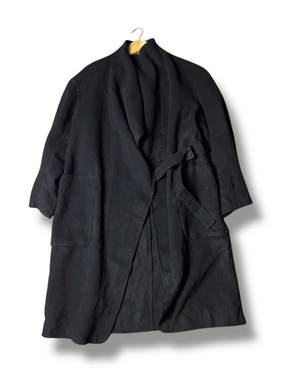 Jil Sander × Uniqlo UNIQLO +J Cashmere Blend Collarless Coat (159) Size US M / EU 48-50 / 2 - 3 Thumbnail