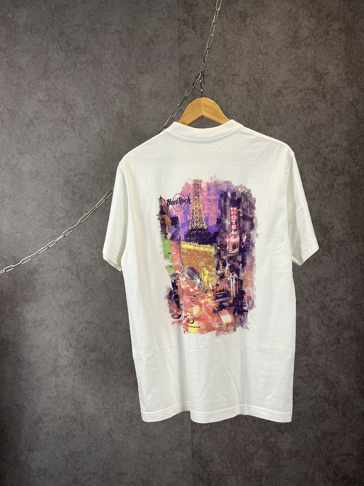 Hard Rock Cafe × Vintage Hard Rock Cafe Paris vintage tee Size US S / EU 44-46 / 1 - 1 Thumbnail