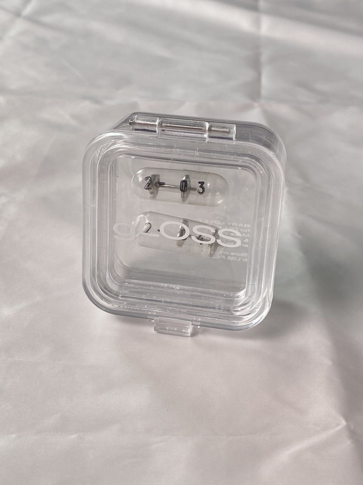 Drain Gang SEND OFFERS g'LOSS BABY LOVE PILL (v.2) Earrings Size ONE SIZE - 2 Thumbnail