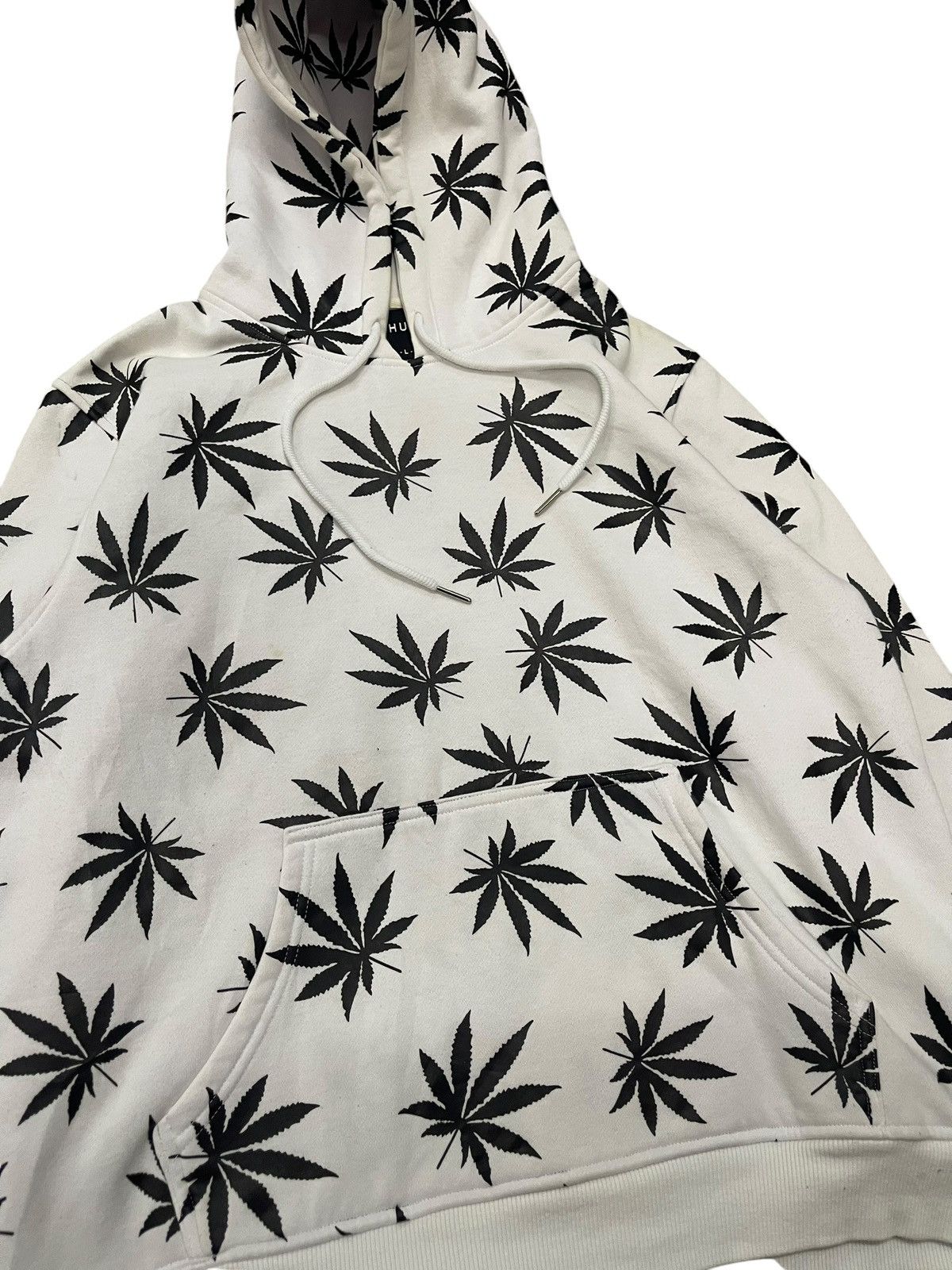 Huf HUF Worldwide Marijuana Over Print OVP Pullover Hoodie Size US M / EU 48-50 / 2 - 3 Thumbnail