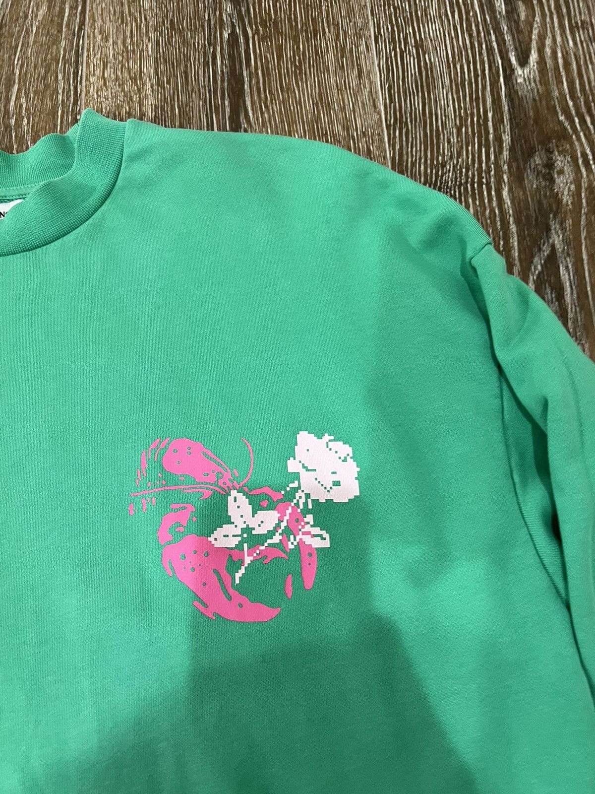Pangaia Pangaia dua lipa future nostalgia tour merch crewneck Size US M / EU 48-50 / 2 - 3 Thumbnail