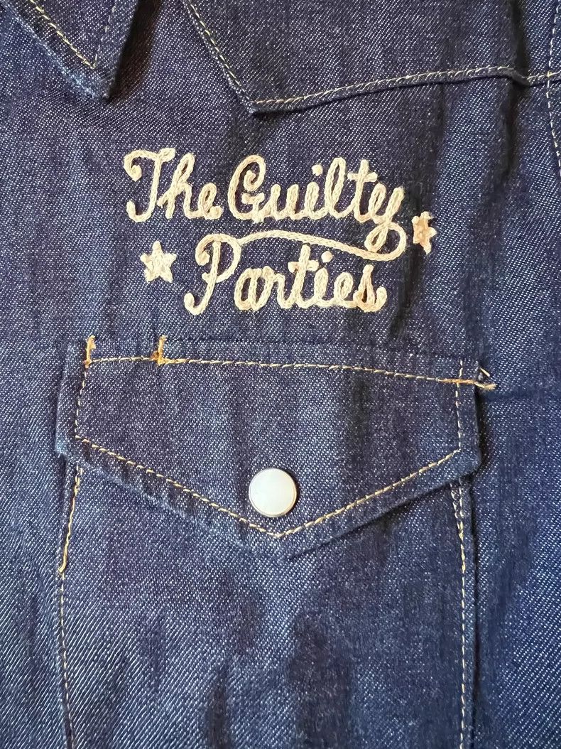 Wacko Maria Wacko maria Embroidered denim shirt, large classic embroid Size US S / EU 44-46 / 1 - 2 Thumbnail