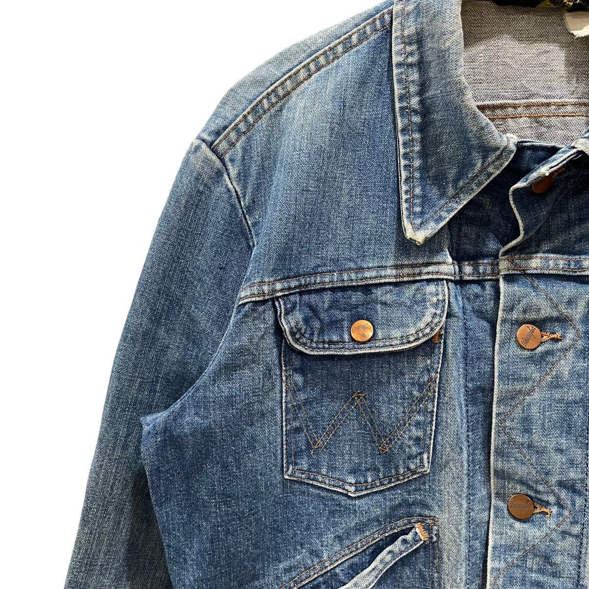Wrangler Vintage 80s Wrangler Denim Made in Usa Trucker Jacket Size US M / EU 48-50 / 2 - 5 Thumbnail