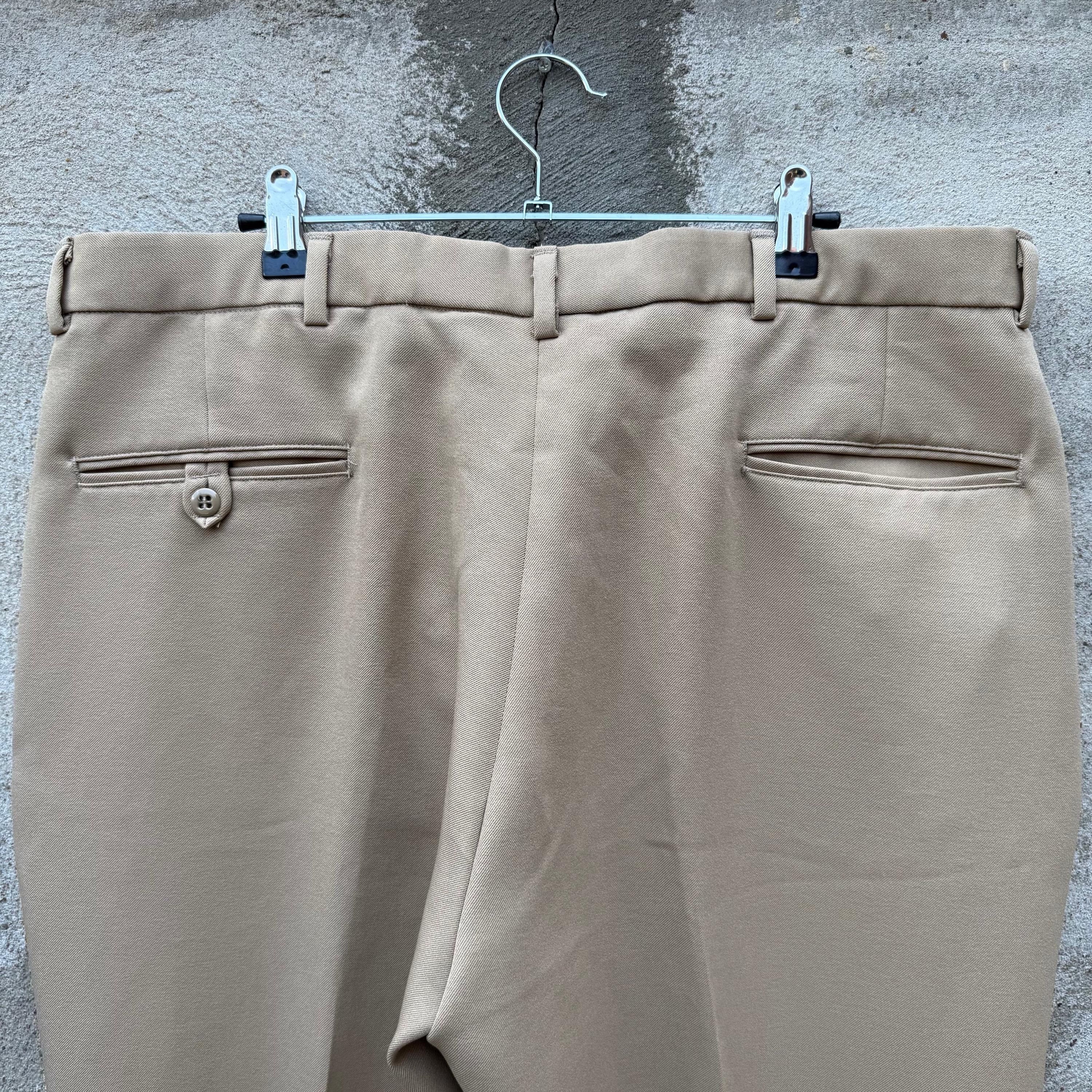 Vintage 70's US Military Blend Khaki Chino Pants Size US 38 / EU 54 - 3 Thumbnail