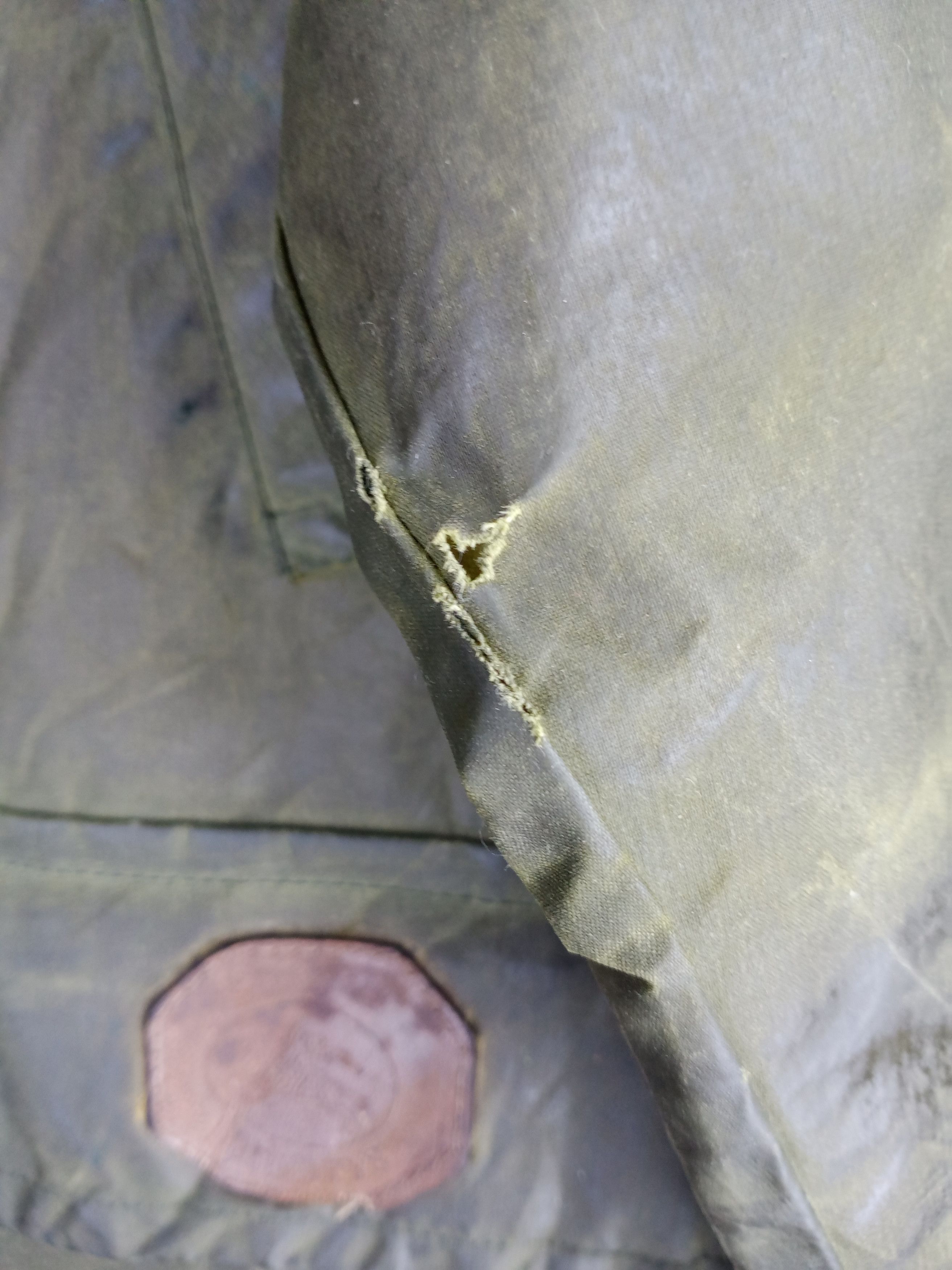 Burberry × Burberry Prorsum Rare Vintage Burberrys Nova Check Waxed Jacket Size US XL / EU 56 / 4 - 12 Thumbnail