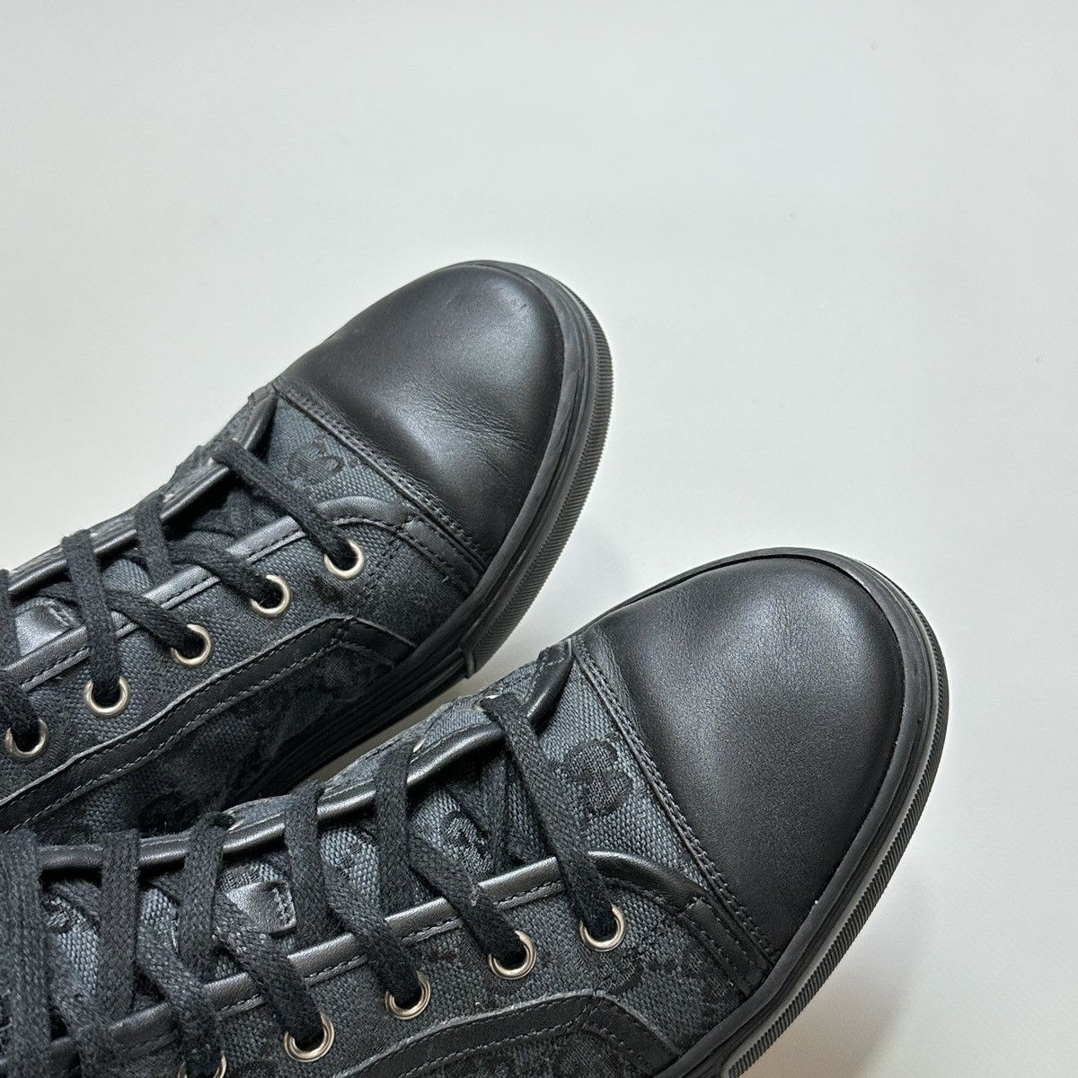 Gucci Vintage Gucci Women Monogram GG high tops Size US 6.5 / IT 36.5 - 2 Thumbnail