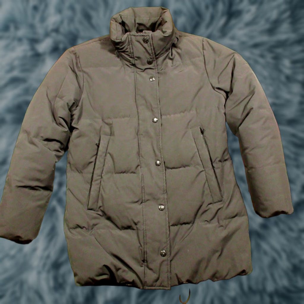 Banana Republic Banana Republic Down Puffer Jacket Womens Small Black Zip Button Long Quilted Outdoor Casual Fall Winter Spring Jacket Ladies Womens? Size S / US 4 / IT 40 - 1 Thumbnail