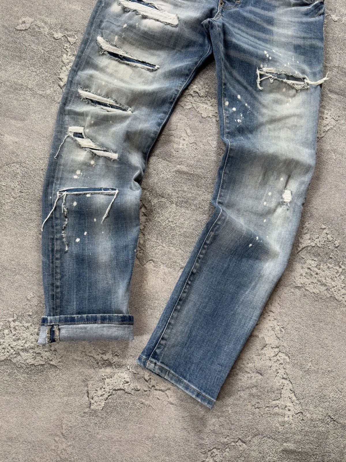 Dsquared2 Dsquared2 48 denim pant trouser Jean chino distressed skater Size US 34 / EU 50 - 3 Thumbnail