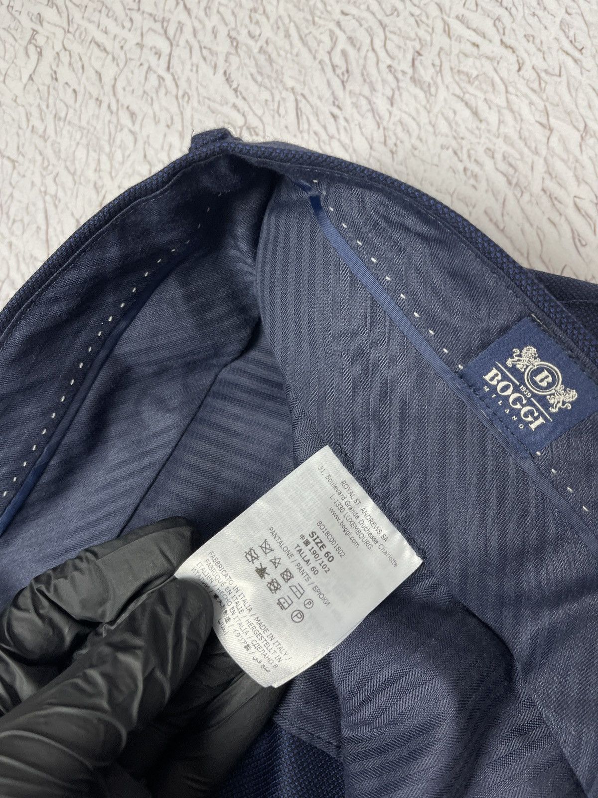 Boggi Boggi Milano wool made in Italy dress casual pants Size US 40 / EU 56 - 11 Thumbnail