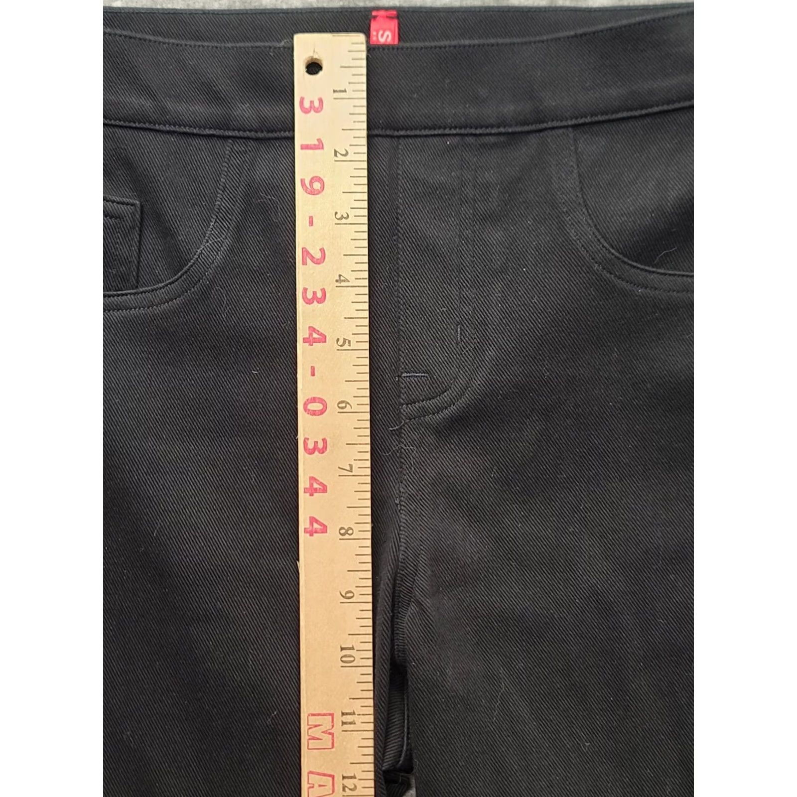 Spanx Spanx Jeans Womens S Skinny Fit Ankle Cut High Rise Shapewear Shaping Jeggings Black Denim Stretch Pull On Inseam 30 in Logo Size 28" / US 6 / IT 42 - 4 Thumbnail