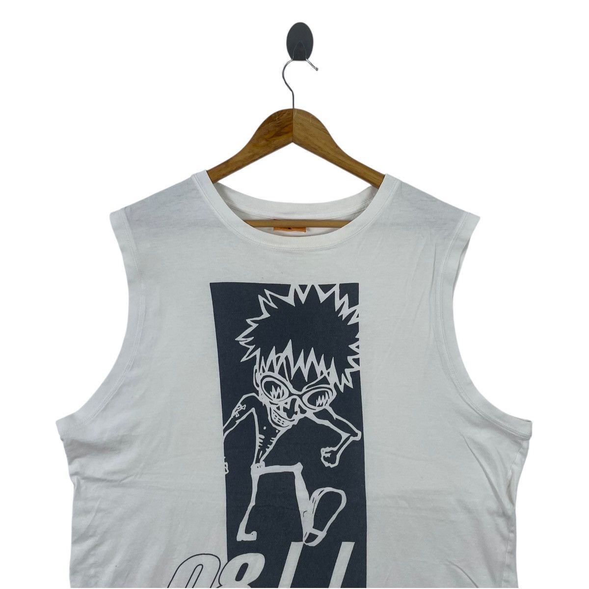 Japanese Brand Vintage Mischievous Skull Tank Top Shirt Size US XXL / EU 58 / 5 - 2 Thumbnail
