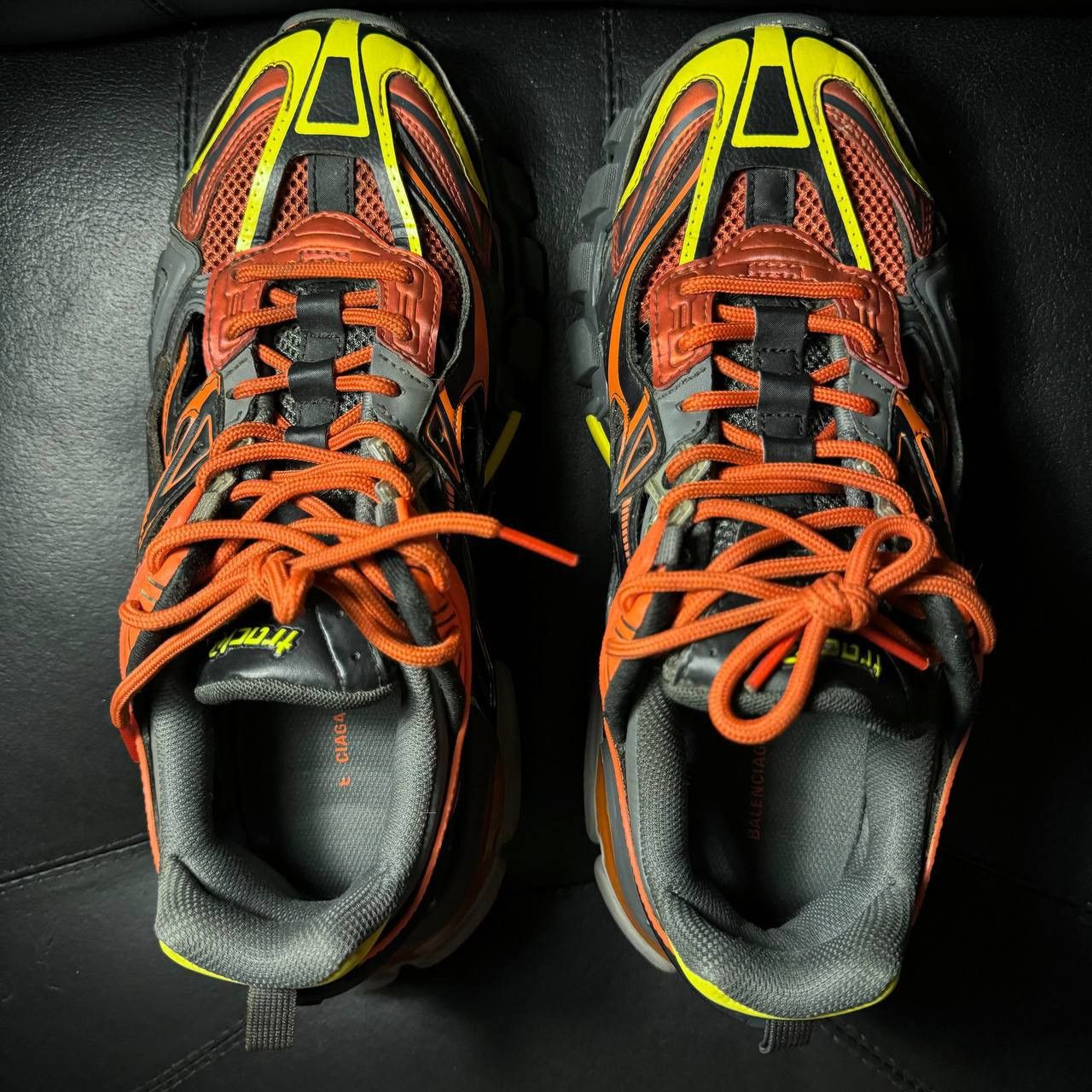 Balenciaga 41 sneakers Balenciaga track 2 orange gray Size US 8 / EU 41 - 7 Thumbnail