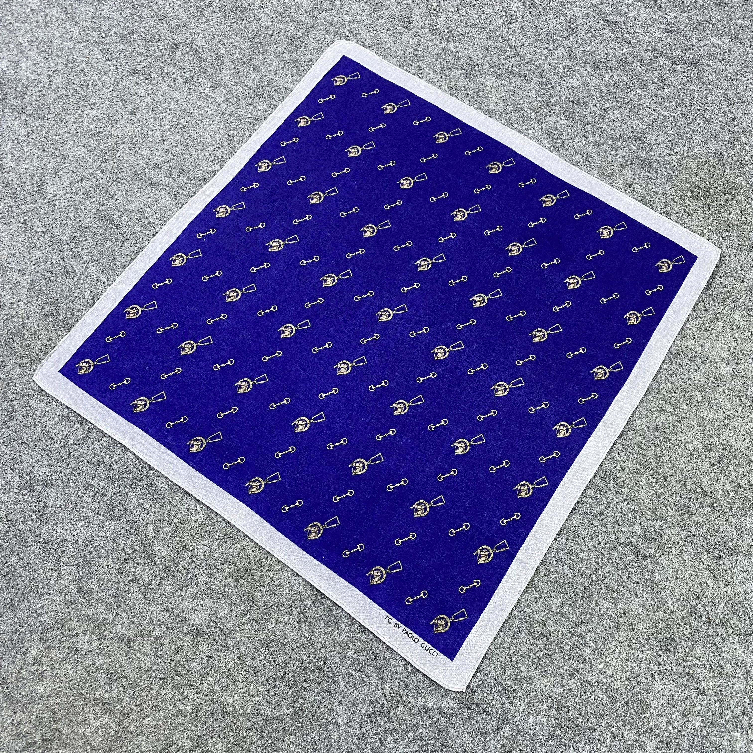 Paolo Gucci Paolo Gucci Handkerchief / Bandana / Neckerchief-B1492 Size ONE SIZE - 4 Thumbnail