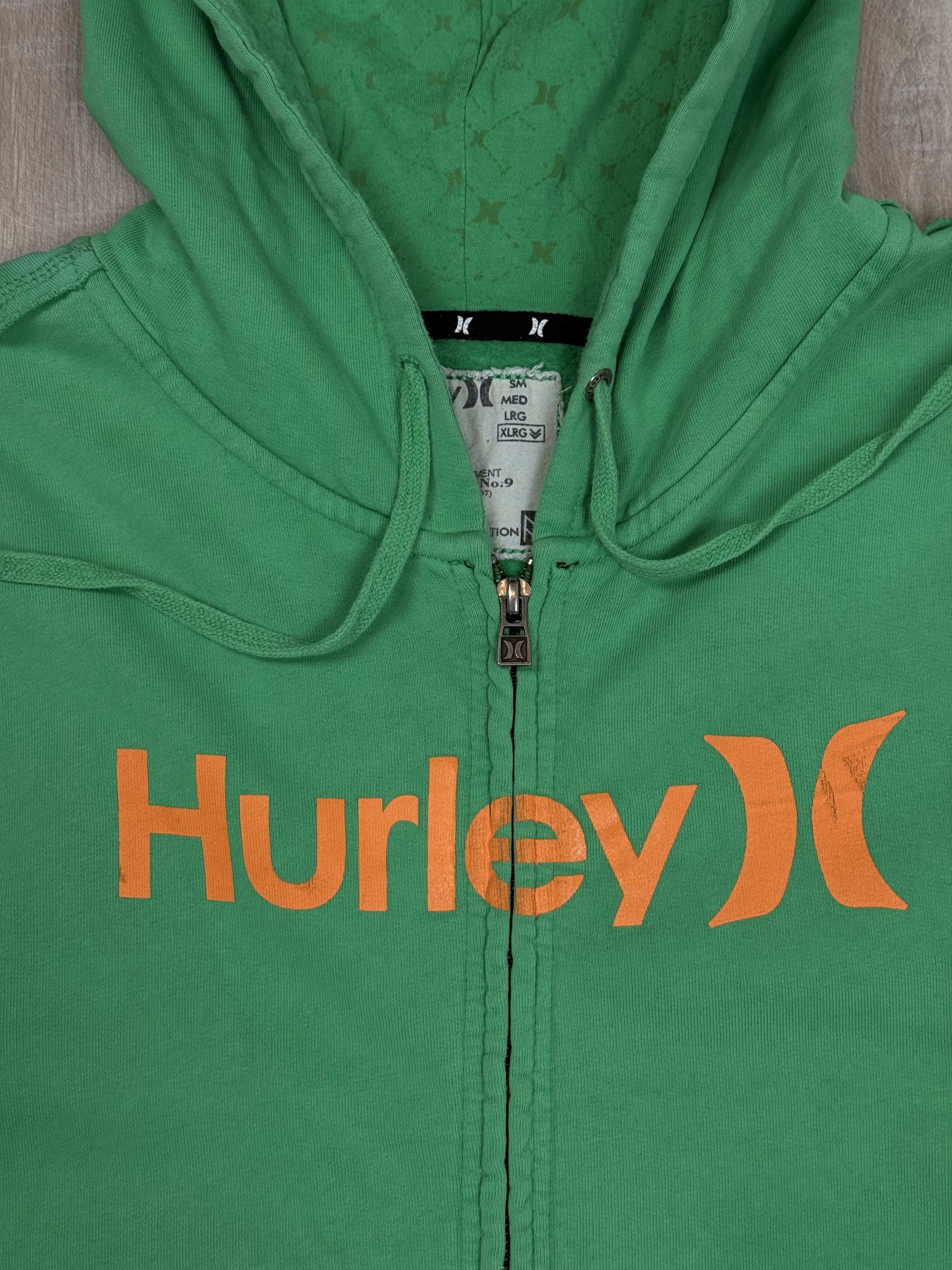 Hurley Hurley Full Zip Hoodie Green Size XL Size US XL / EU 56 / 4 - 4 Thumbnail