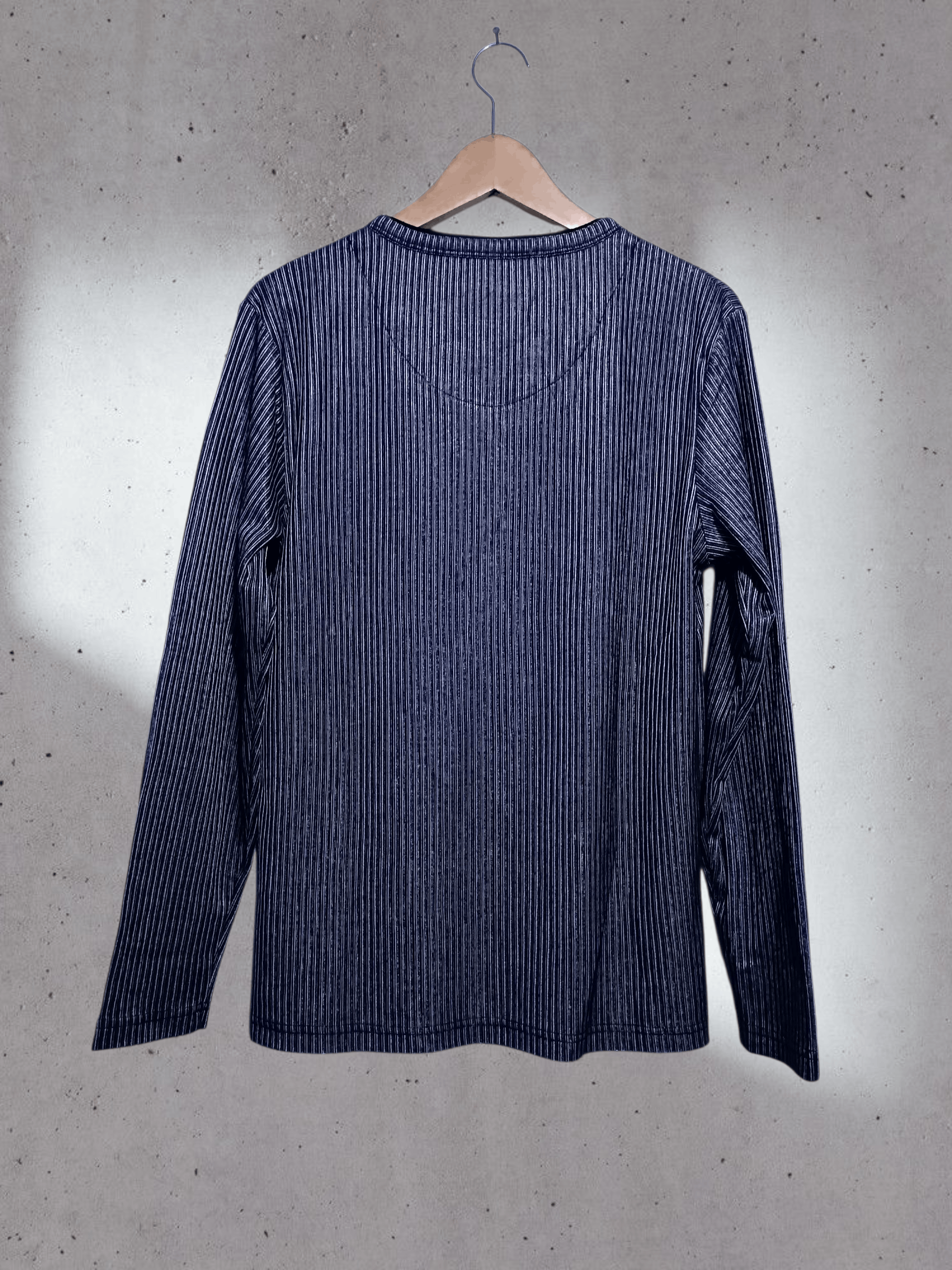 Japanese Brand Japanese Brand Double Layer Long Sleeve T-shirt 5 Button Size US M / EU 48-50 / 2 - 2 Thumbnail