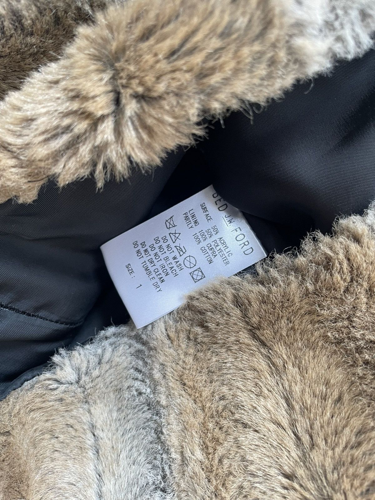 Bed j.w. Ford × Japanese Brand bed jw ford fake fur vest Size US S / EU 44-46 / 1 - 3 Thumbnail