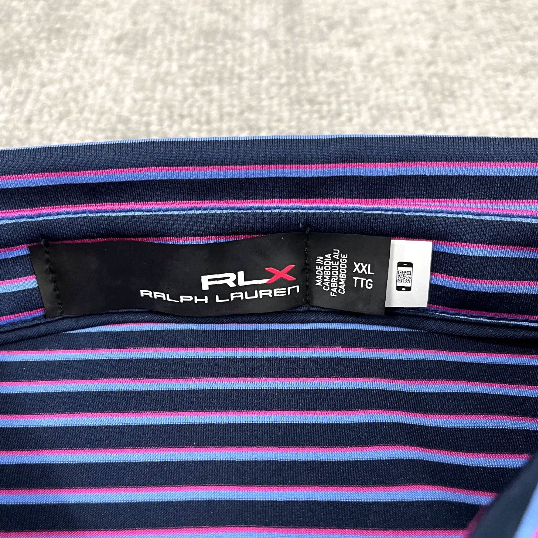 RLX Ralph Lauren RLX Ralph Lauren Polo Shirt Mens 2XL XXL Fieldstone Golf Club Performance Sport Size US XXL / EU 58 / 5 - 4 Thumbnail