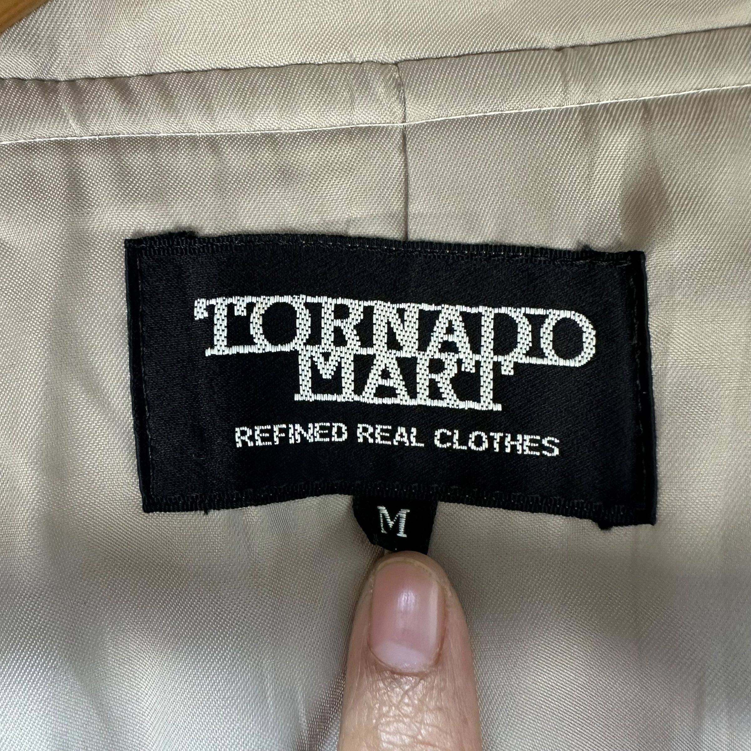 Tornado Mart TORNADO MART Wool Hooded Long Coat Jacket #A78-1899 Size US M / EU 48-50 / 2 - 8 Thumbnail
