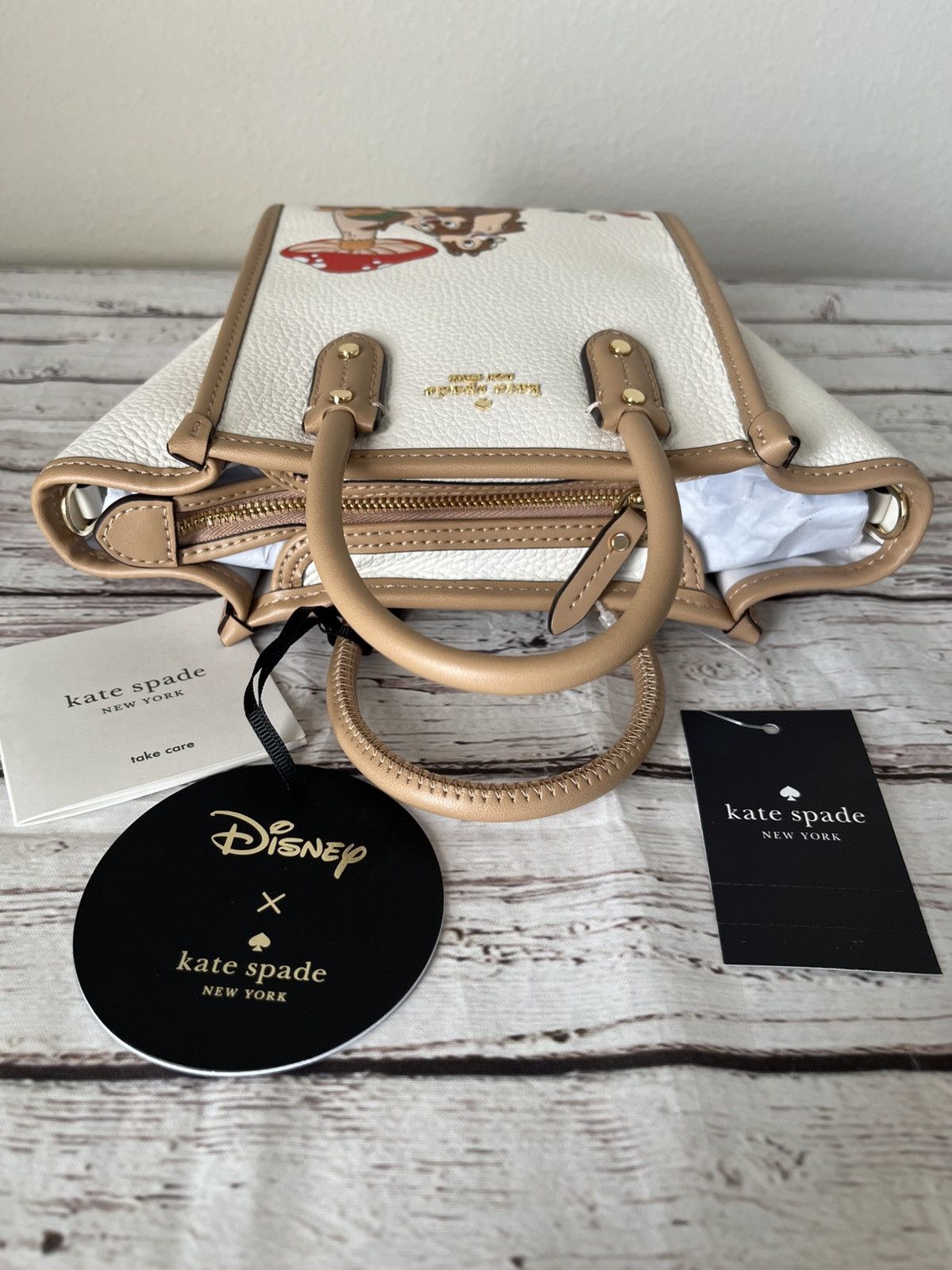 Kate Spade Kate Spade Ella Disney X KSNY Chip N Dale Mini Tote Size ONE SIZE - 5 Thumbnail