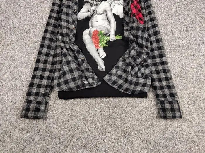 Flannel Vintage Flannel Shirt Plaid Checkered Travis Scott Style Size US M / EU 48-50 / 2 - 6 Thumbnail