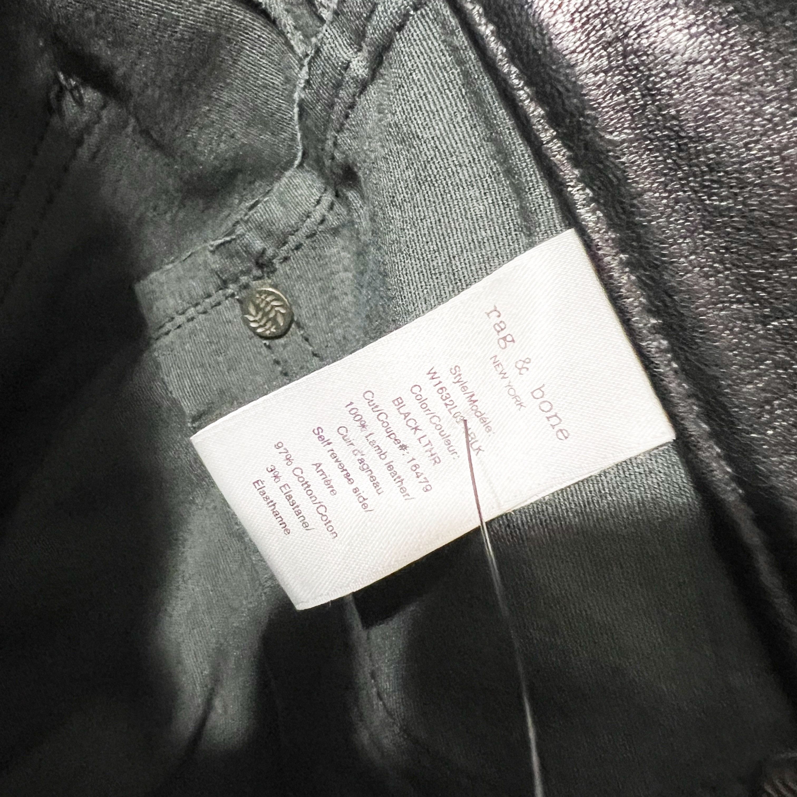Rag & Bone Rag & Bone Women's W1632l034BLK Size 24" / US 00 / IT 34 - 3 Thumbnail