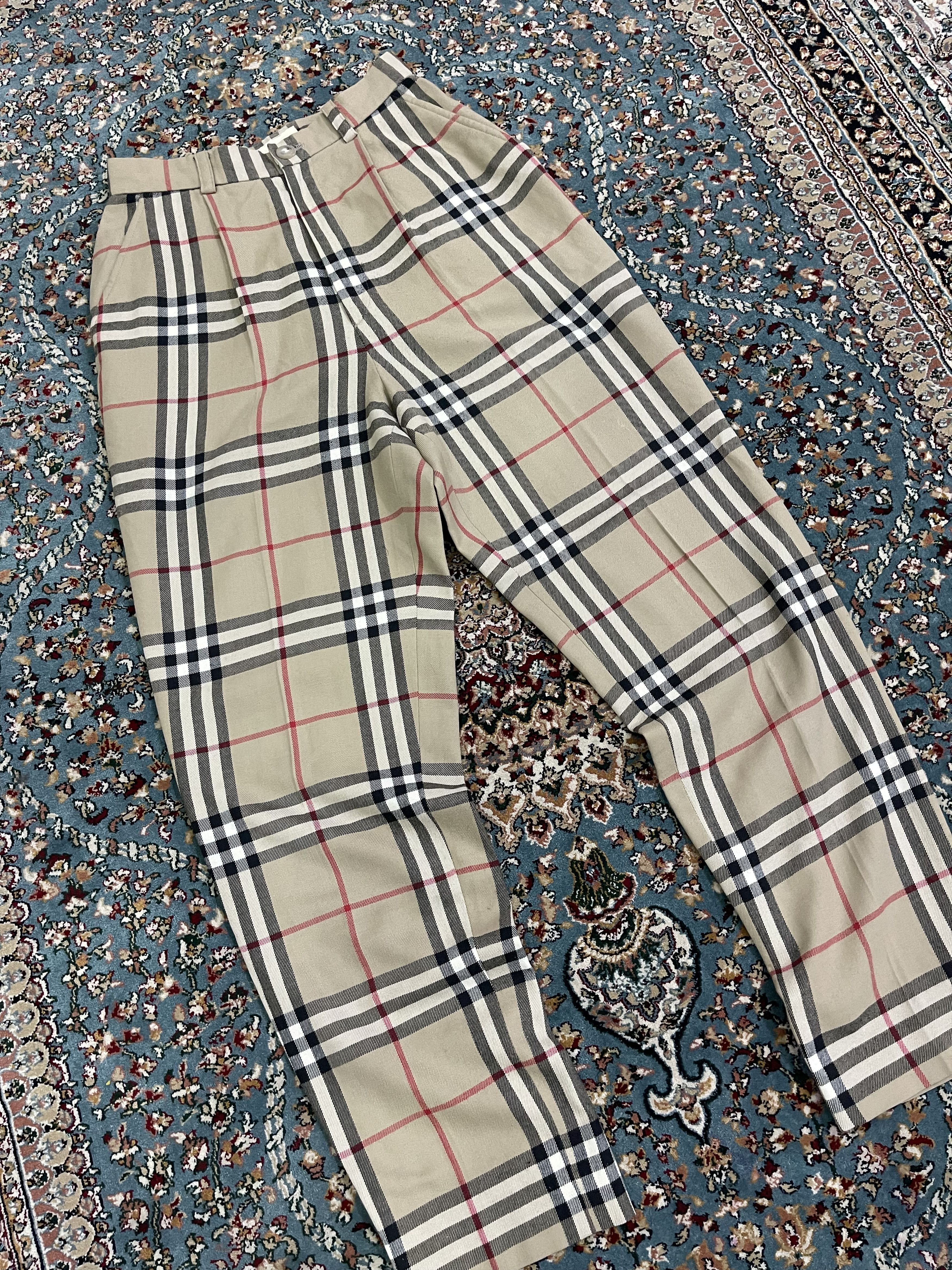 Vintage Hysteric Glamour High Waist Nova Checked Pant