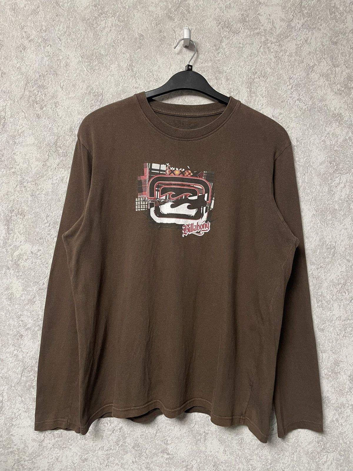 Billabong Vintage Billabong Graphic Print Long Sleeve Tee Surf Style Size US M / EU 48-50 / 2 - 1 Thumbnail