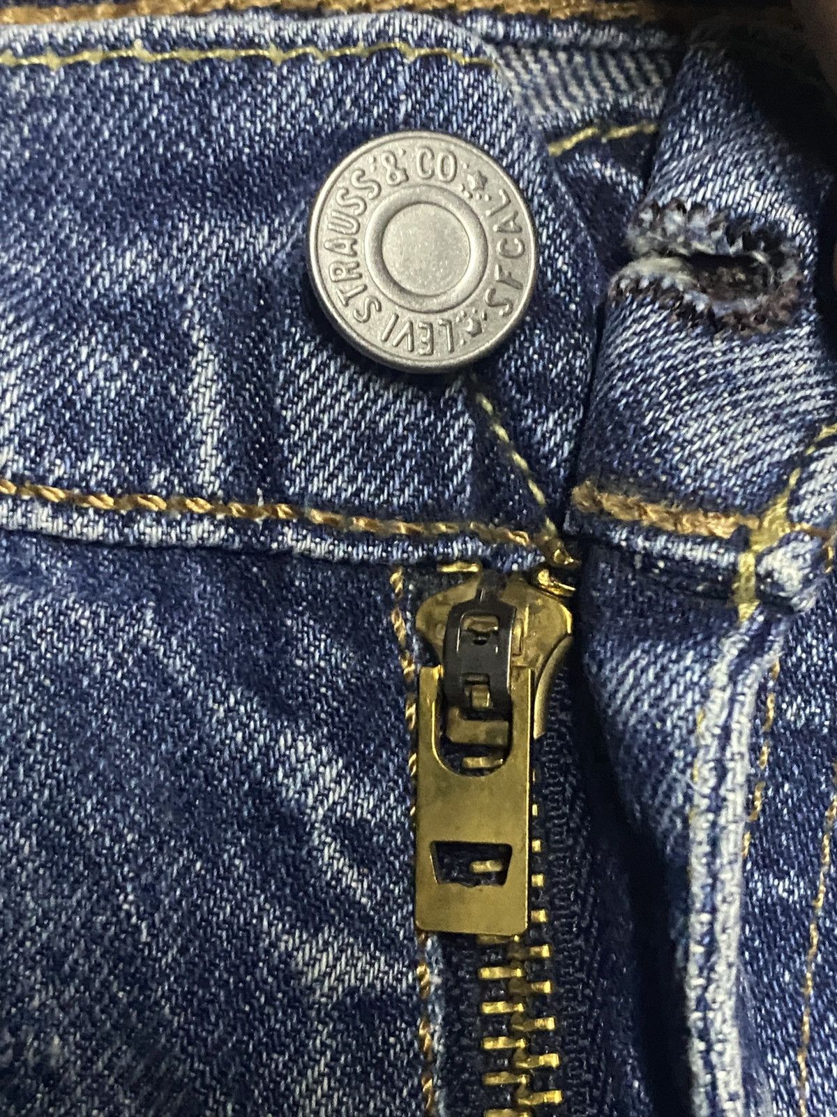 Levi's Vintage Levis 502 Y2K blue Wash Tappered Leg Jeans Size US 36 / EU 52 - 10 Thumbnail