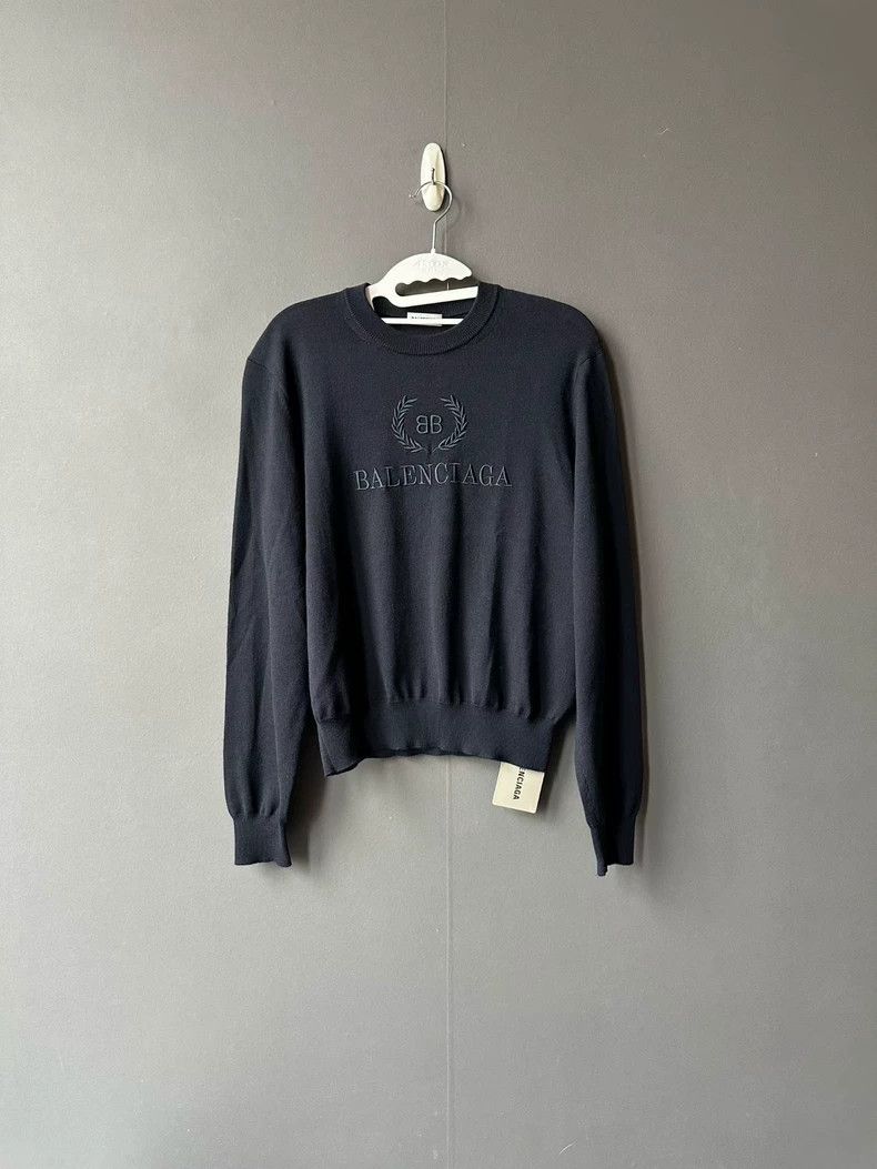 Balenciaga Balenciaga Wheat Ear Sweater - dmc Size US S / EU 44-46 / 1 - 1 Thumbnail