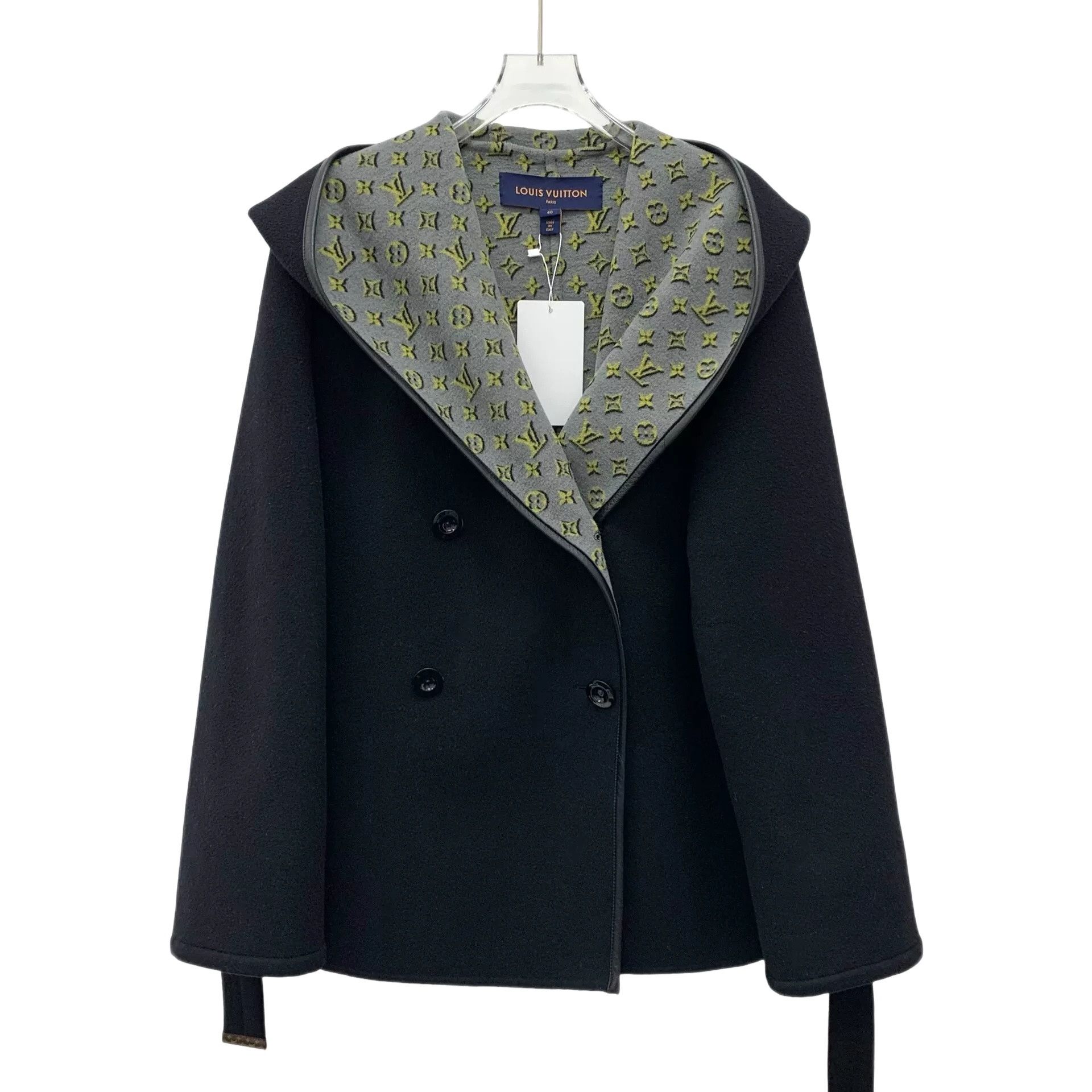 Louis Vuitton Louis Vuitton Monogram Lined Wool Coat Size 40 Size M / US 6-8 / IT 42-44 - 1 Thumbnail
