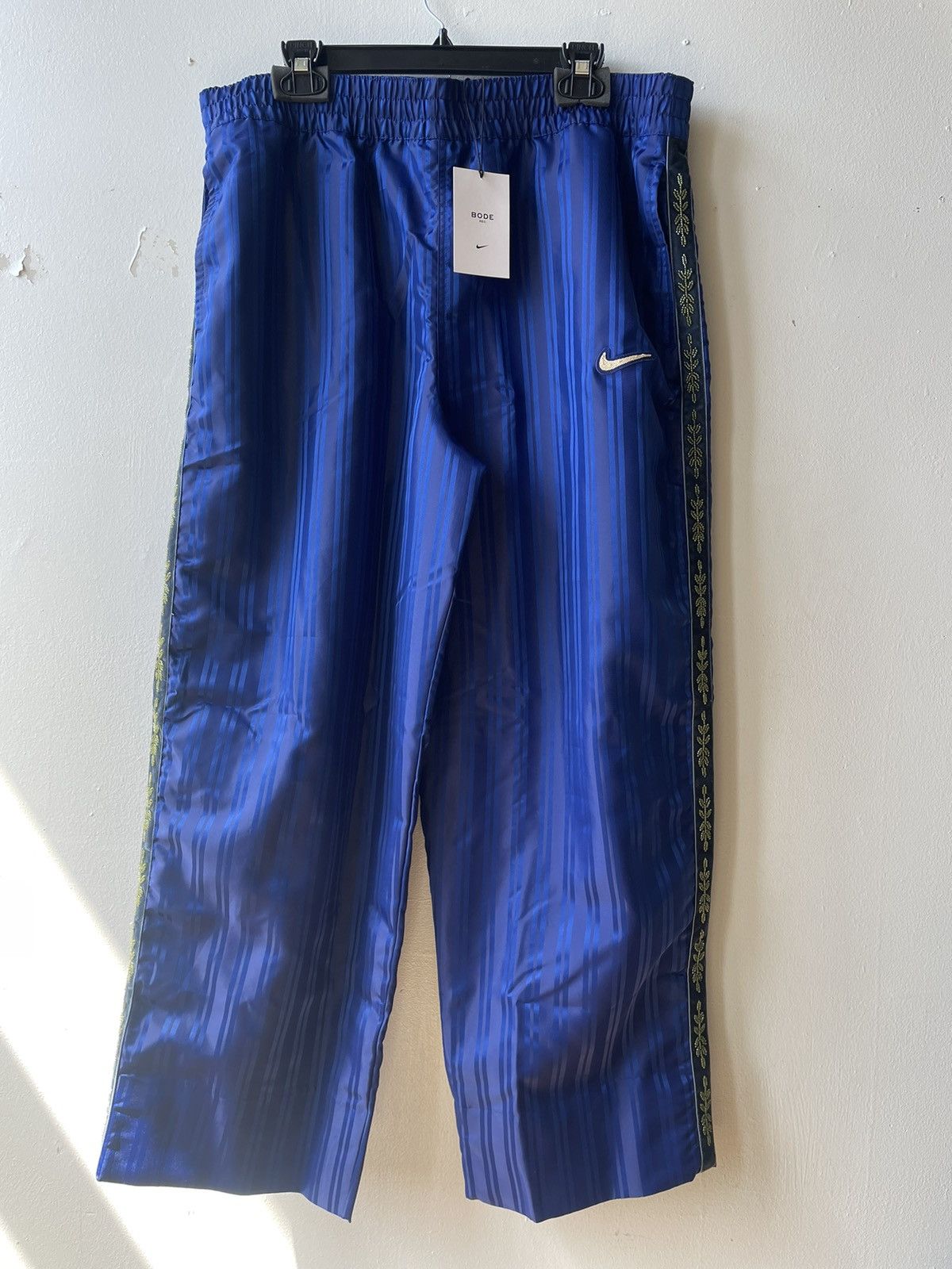 Bode × Nike NWT SP24 Bode x Nike Blue Scrimmage Pant L | Grailed