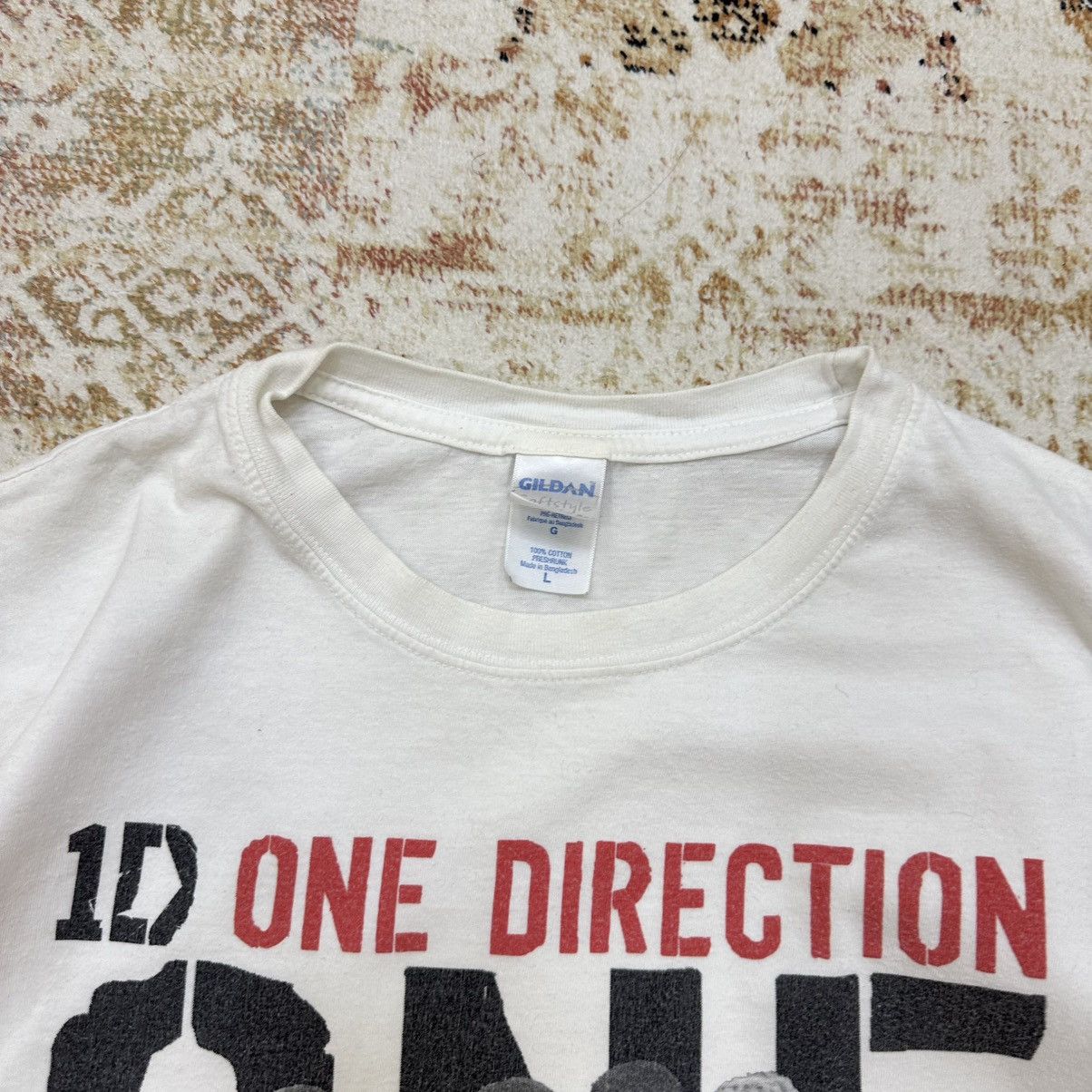 Band Tees × Vintage Vintage Adult One Direction T-shirts 2011 Band Singer Size US L / EU 52-54 / 3 - 5 Thumbnail