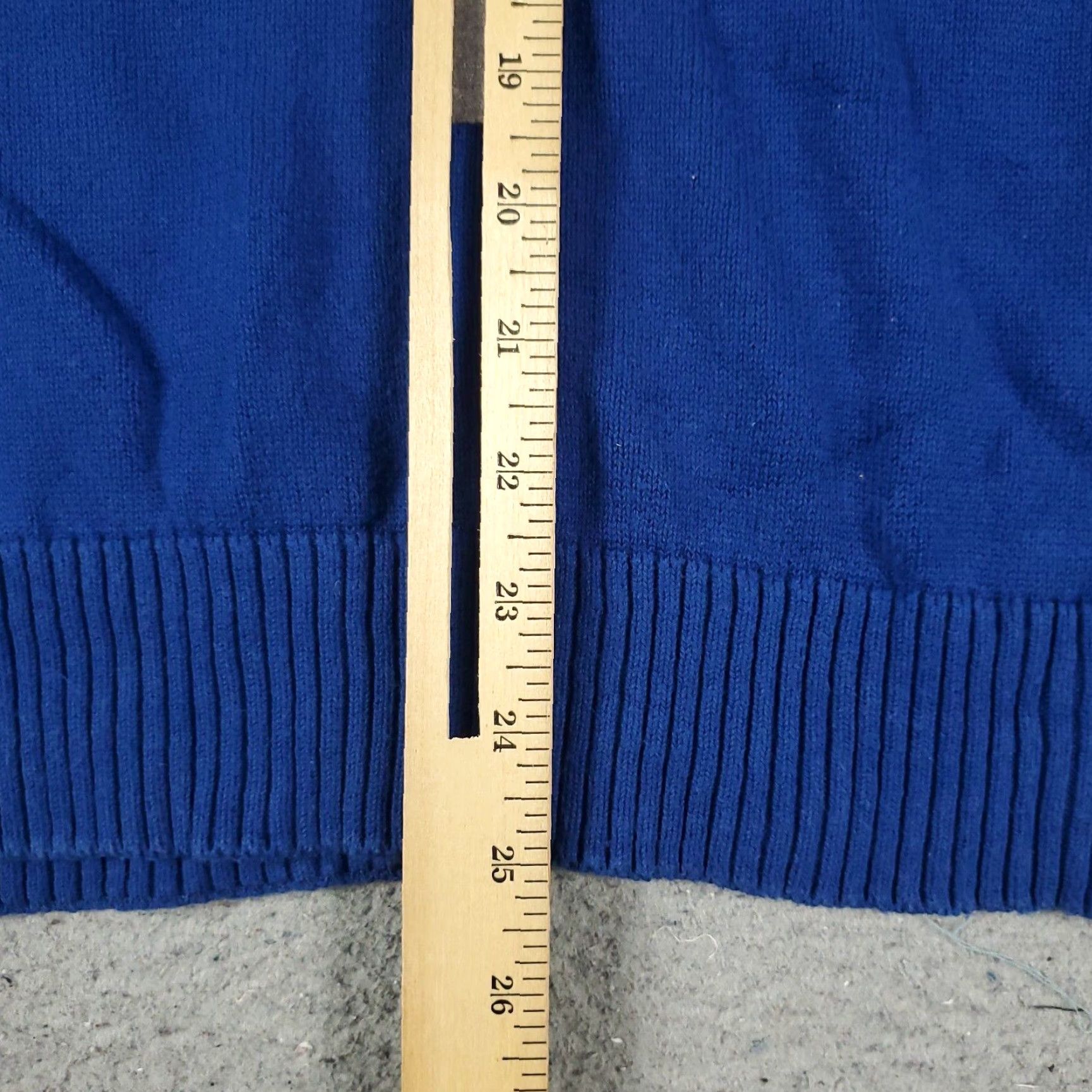 Tommy Hilfiger Tommy Hilfiger Sweater Mens Large Blue Crew Neck Pullover Cotton Size US L / EU 52-54 / 3 - 6 Thumbnail