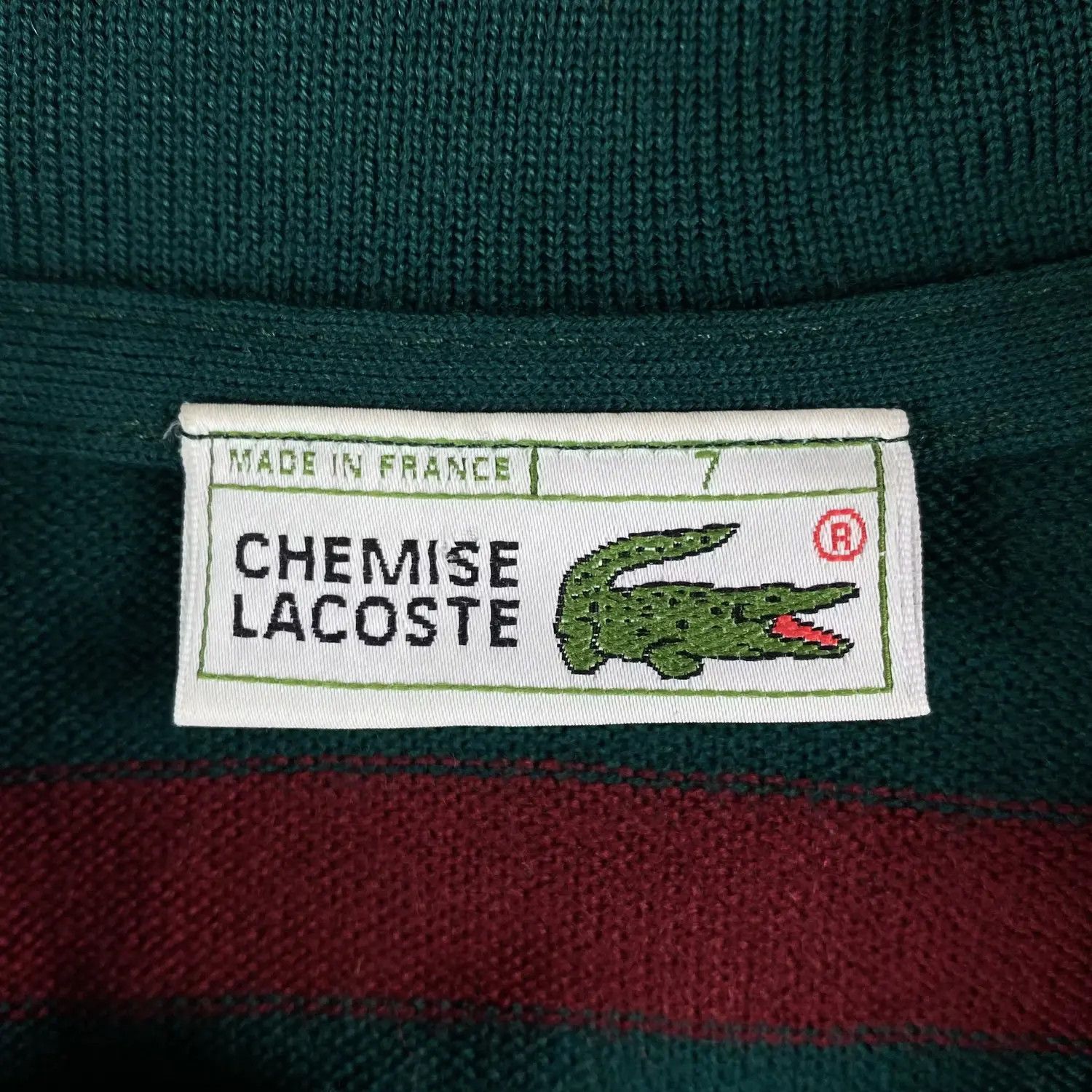Lacoste × Vintage Mens Sweater Sweatshirt Chemise Lacoste Vintage Size 7/XL Size US XL / EU 56 / 4 - 5 Thumbnail
