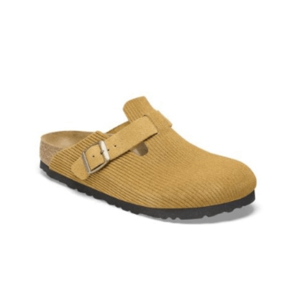 Birkenstock Birkenstock Boston Corduroy Clogs Sandals Cork Brown Men’s E Size US 11 / EU 44 - 1 Thumbnail