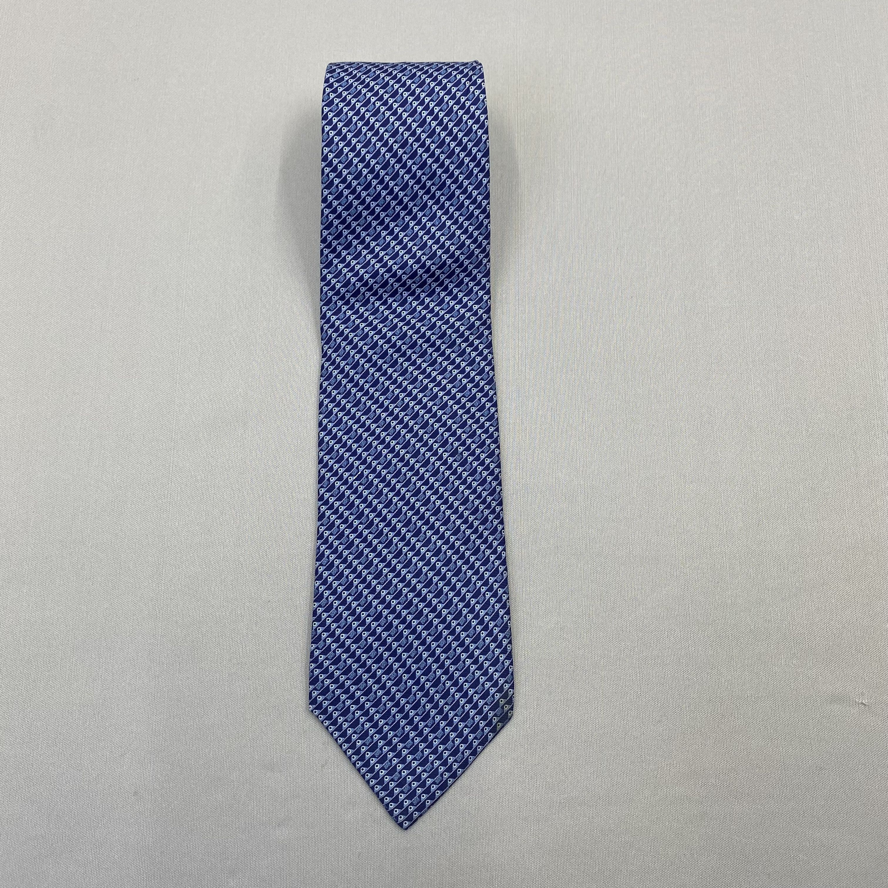 Lancel Vintage Lancel SILK Necktie Cravate Pure Silk Neck Tie Size ONE SIZE - 3 Thumbnail